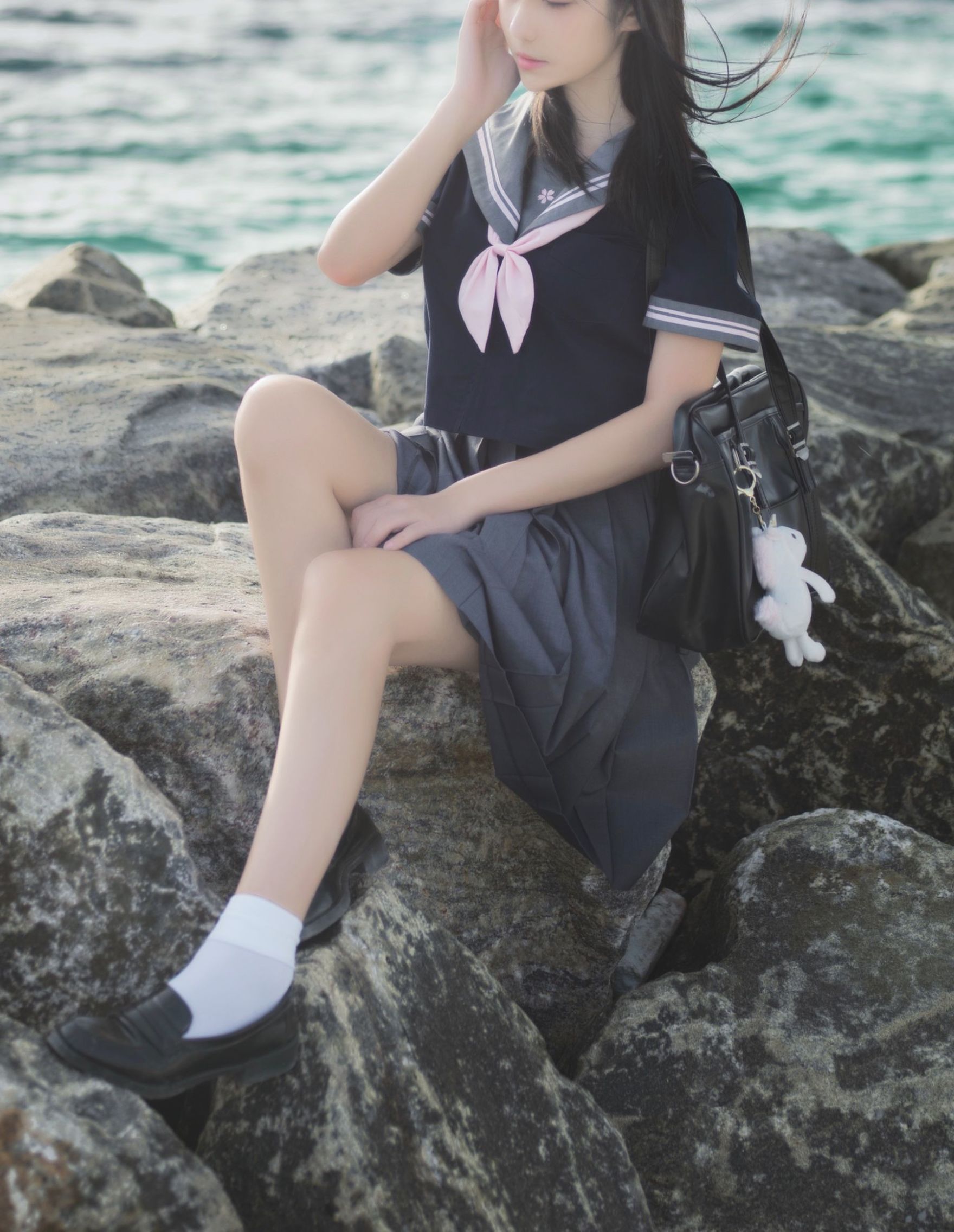 Cosplay Welfare] Anime Blogger Nan Tao Momoko - Blue JK