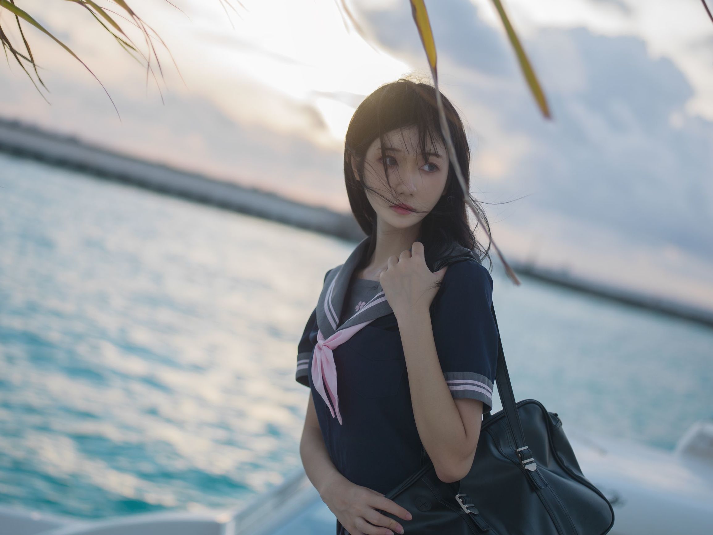 Cosplay Welfare] Anime Blogger Nan Tao Momoko - Blue JK