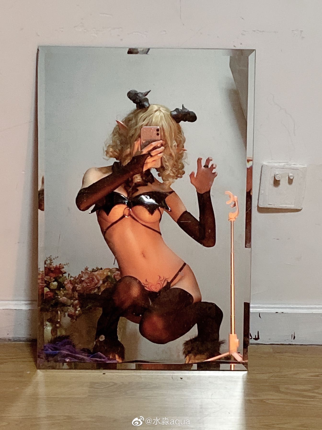COS Phúc Lợi] Blogger Anime Shui Miao Aqua - Succubus