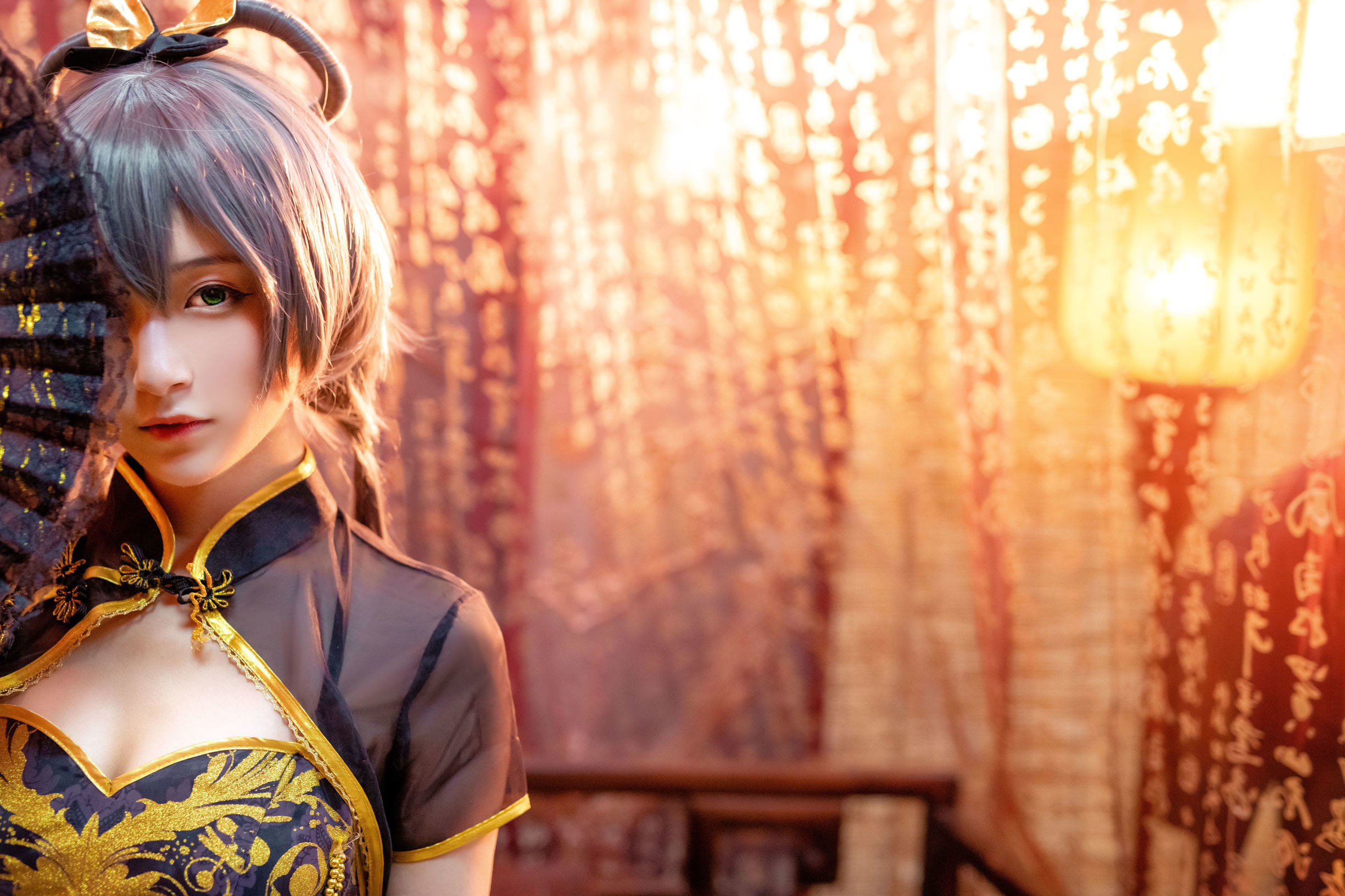 Cosplay Welfare] Anime Blogger Teppanyaki Ghost Dance w - Luo Tianyi