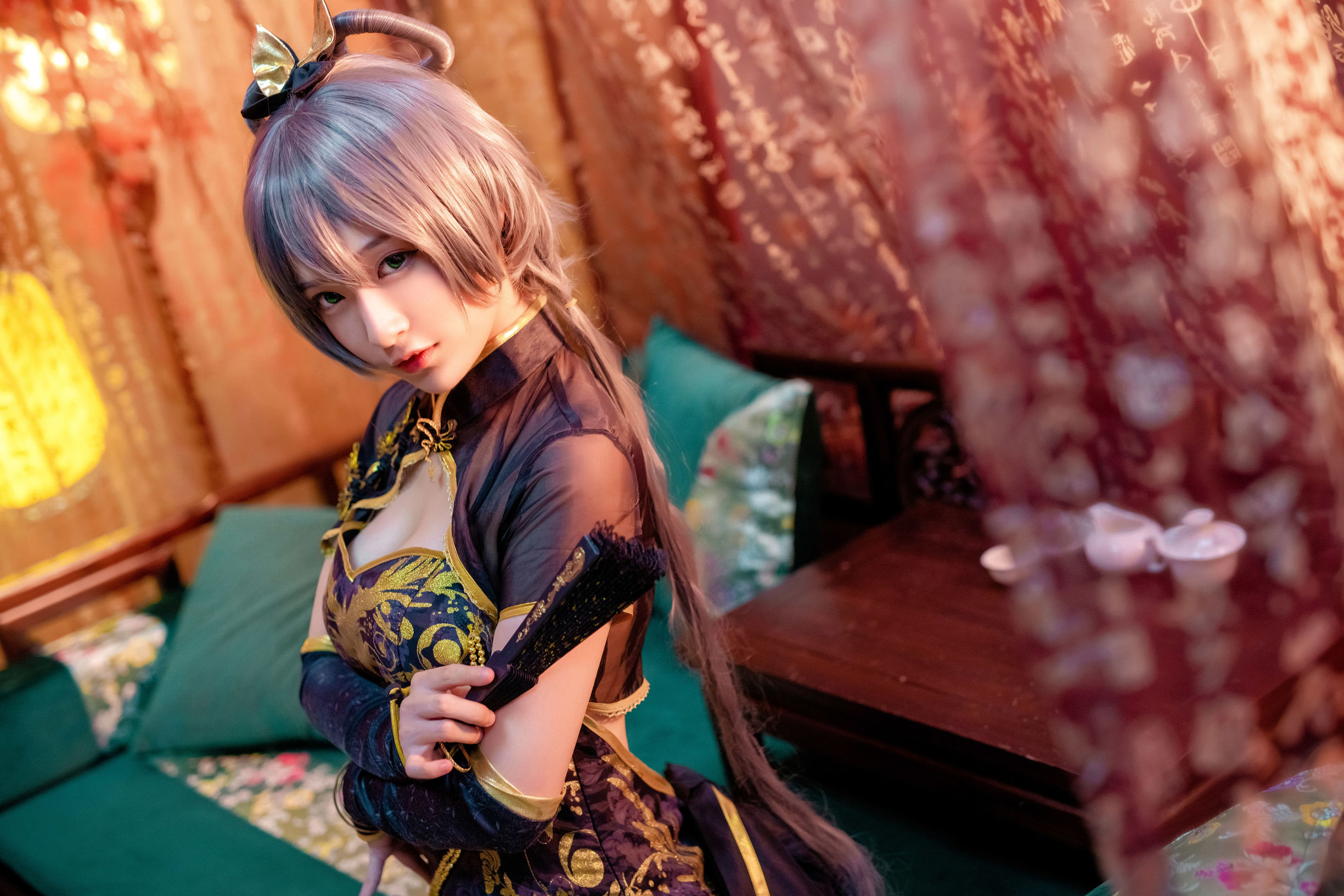 Cosplay Welfare] Anime Blogger Teppanyaki Ghost Dance w - Luo Tianyi