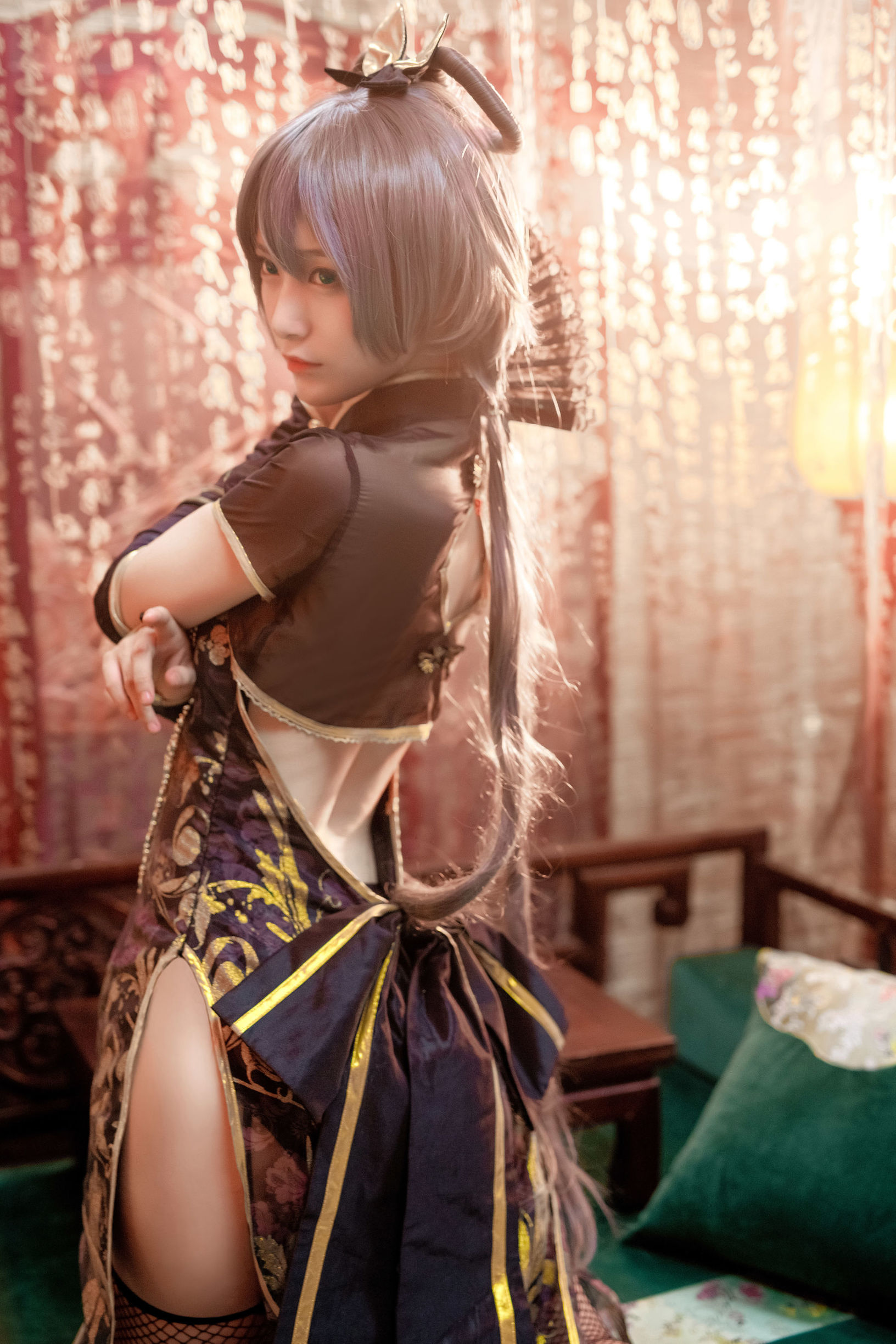 Cosplay Welfare] Anime Blogger Teppanyaki Ghost Dance w - Luo Tianyi