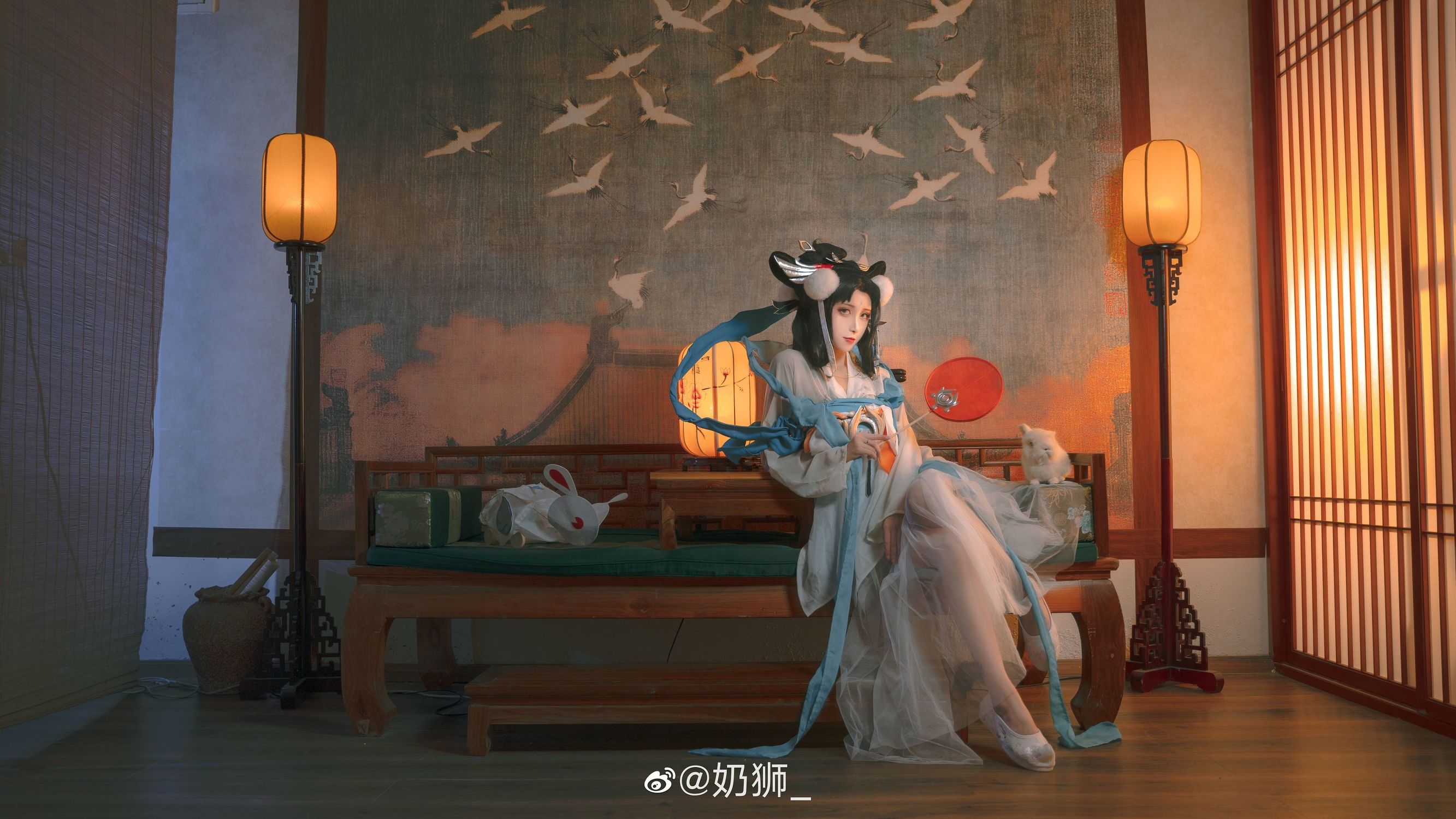 COS福利] 奶獅不咬人 - 嫦娥如夢令