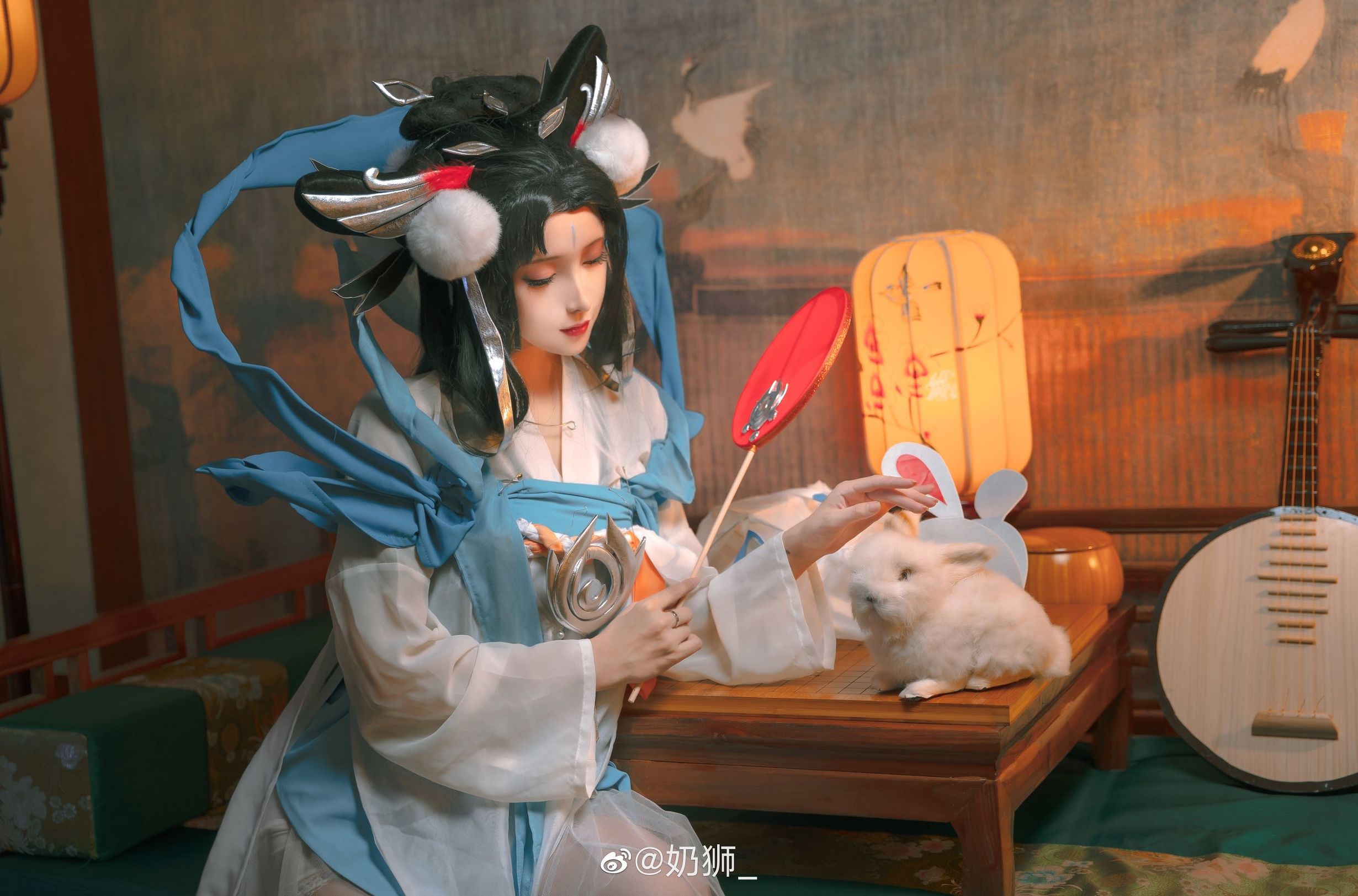 COS福利] 奶獅不咬人 - 嫦娥如夢令
