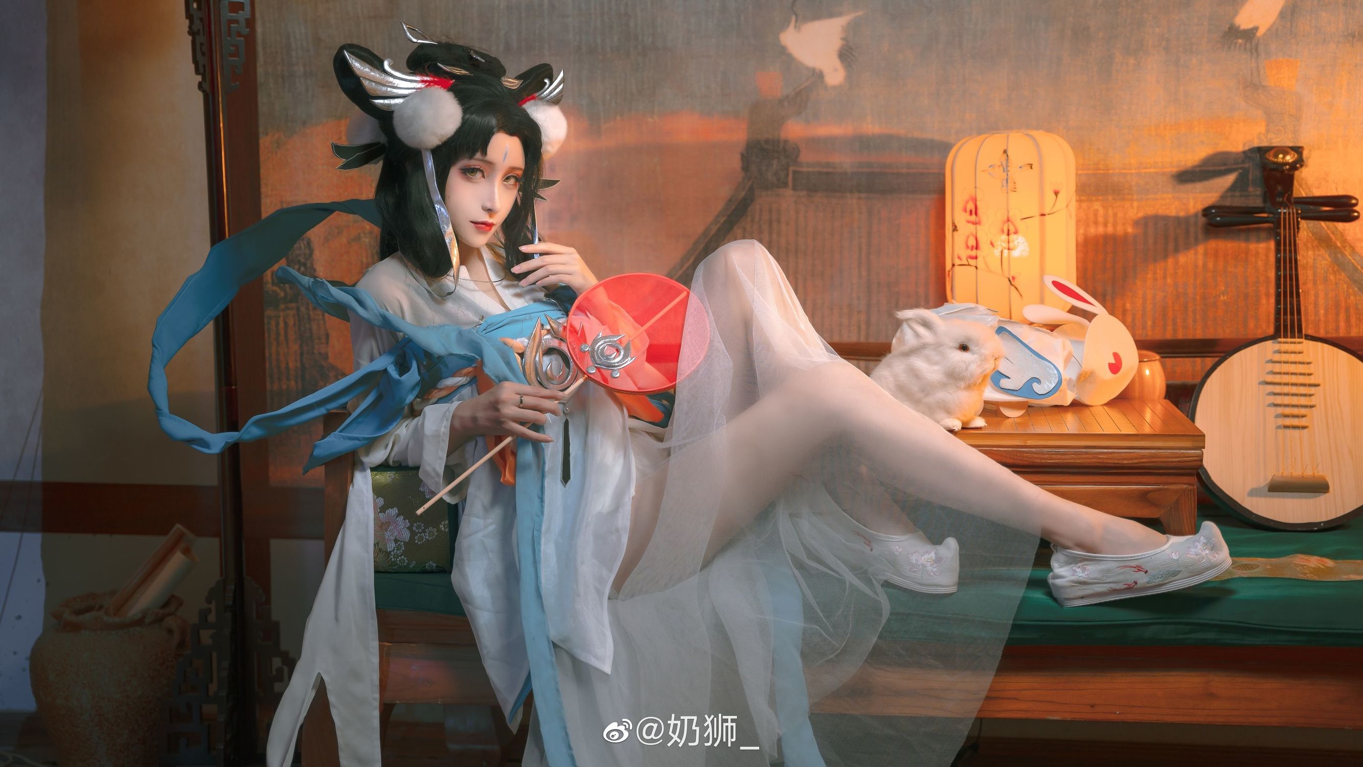 COS福利] 奶獅不咬人 - 嫦娥如夢令