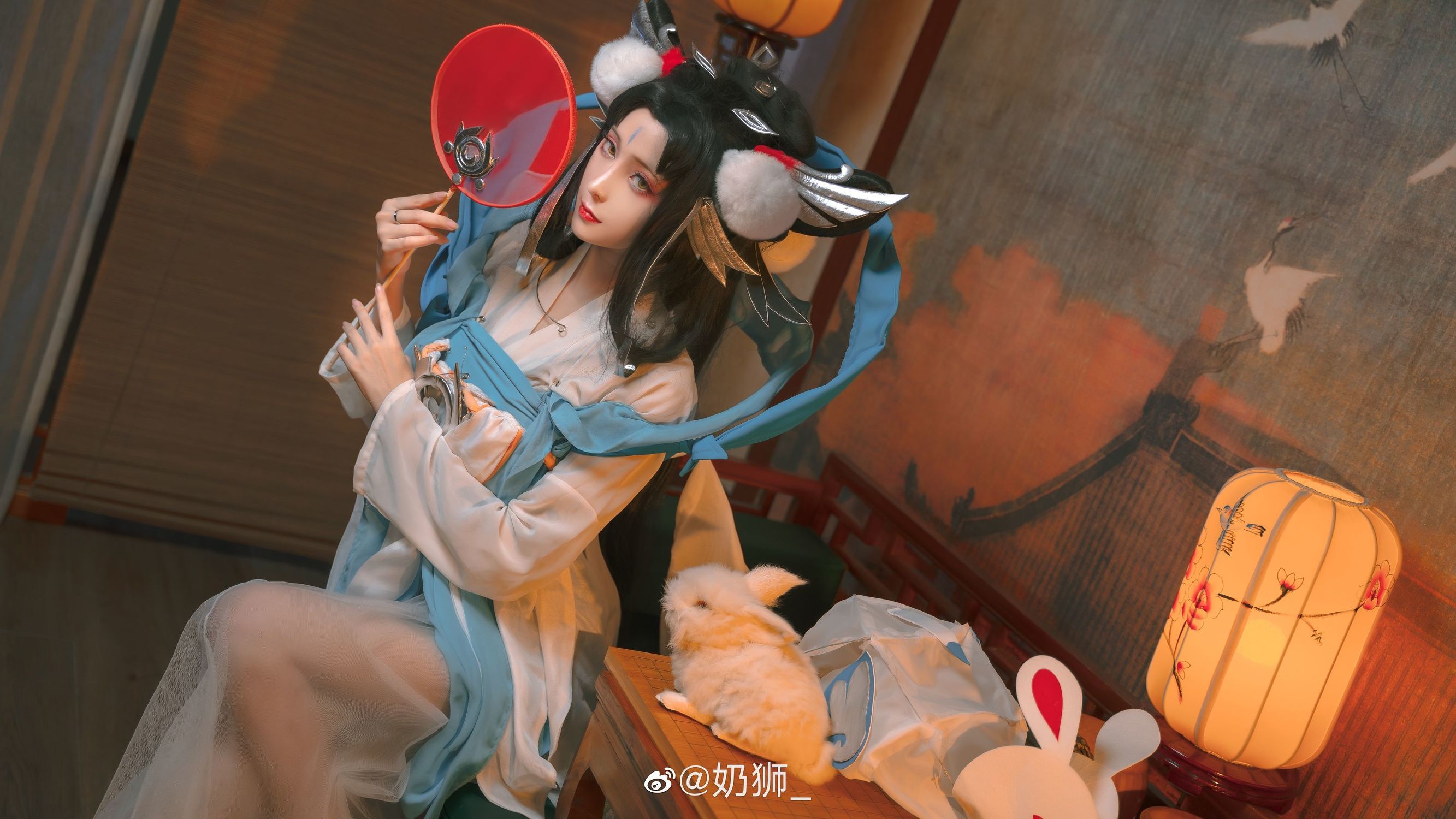 COS福利] 奶獅不咬人 - 嫦娥如夢令
