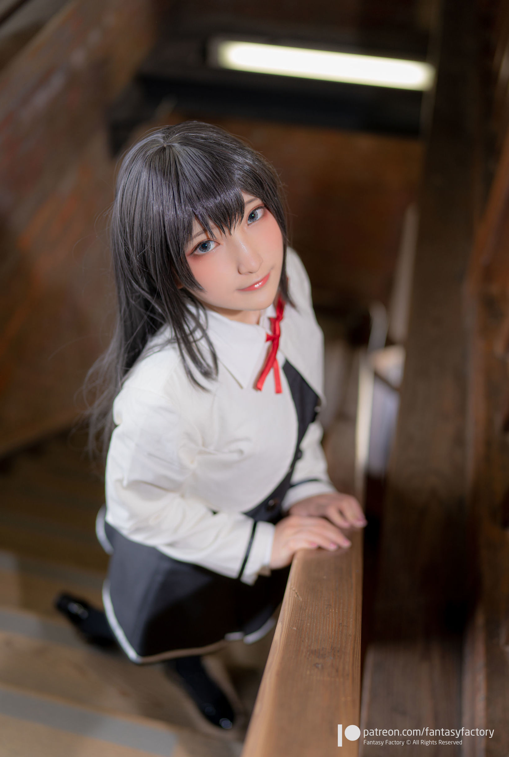 COS Phúc lợi] Tiểu Đinh Cosplay 2020.01 [Fantasy Factory] Vớ đen, Kimono JK