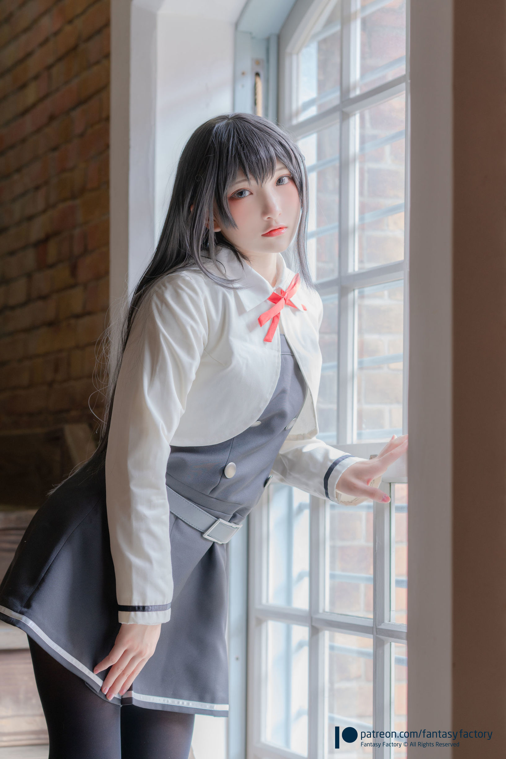 COS Phúc lợi] Tiểu Đinh Cosplay 2020.01 [Fantasy Factory] Vớ đen, Kimono JK