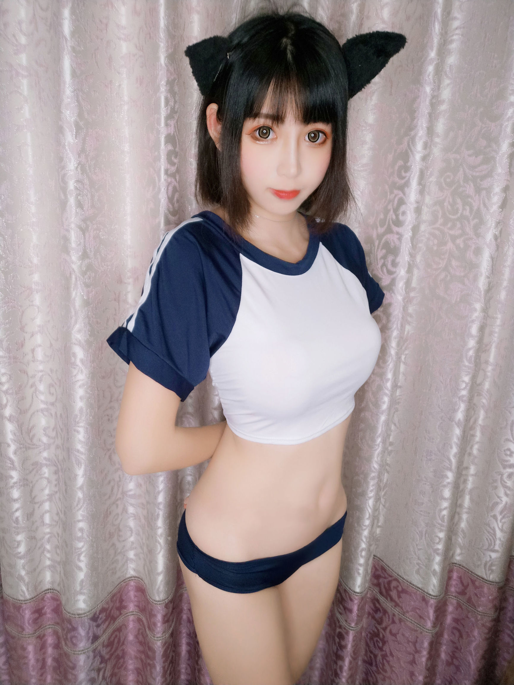 COS Phúc lợi] Cô gái Weibo Xiao Su Jiang - Trang phục thể thao