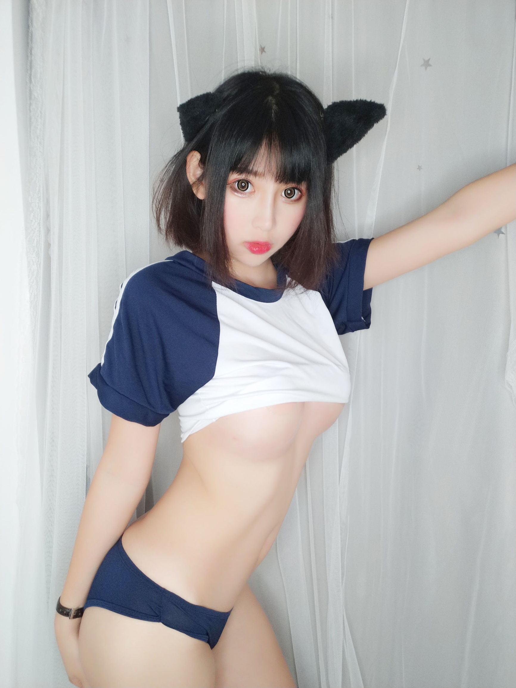 COS Phúc lợi] Cô gái Weibo Xiao Su Jiang - Trang phục thể thao