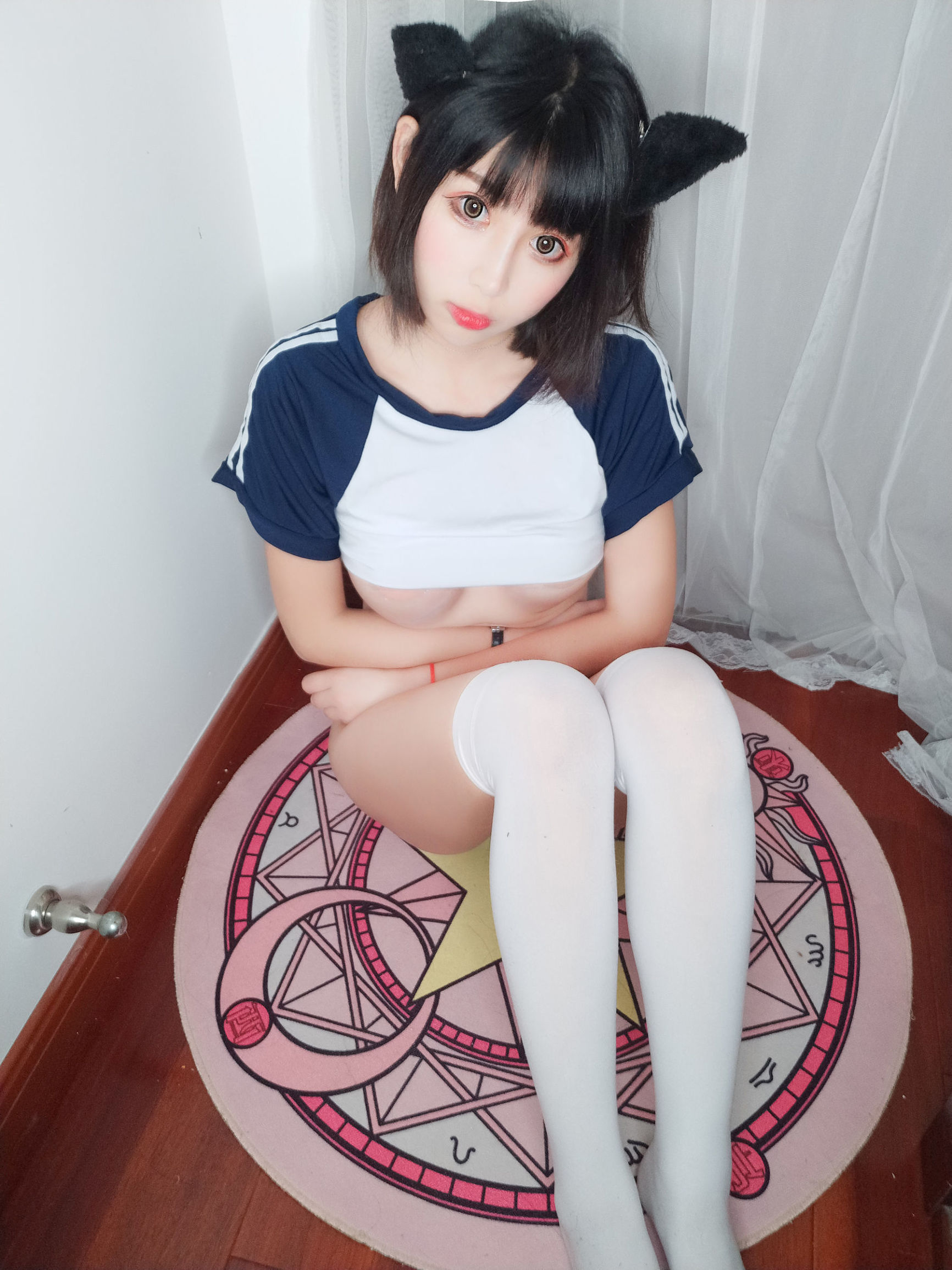 COS Phúc lợi] Cô gái Weibo Xiao Su Jiang - Trang phục thể thao