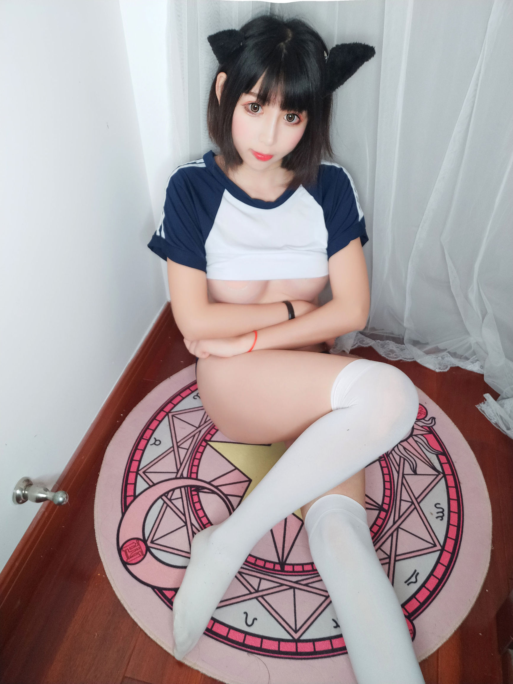 COS Phúc lợi] Cô gái Weibo Xiao Su Jiang - Trang phục thể thao
