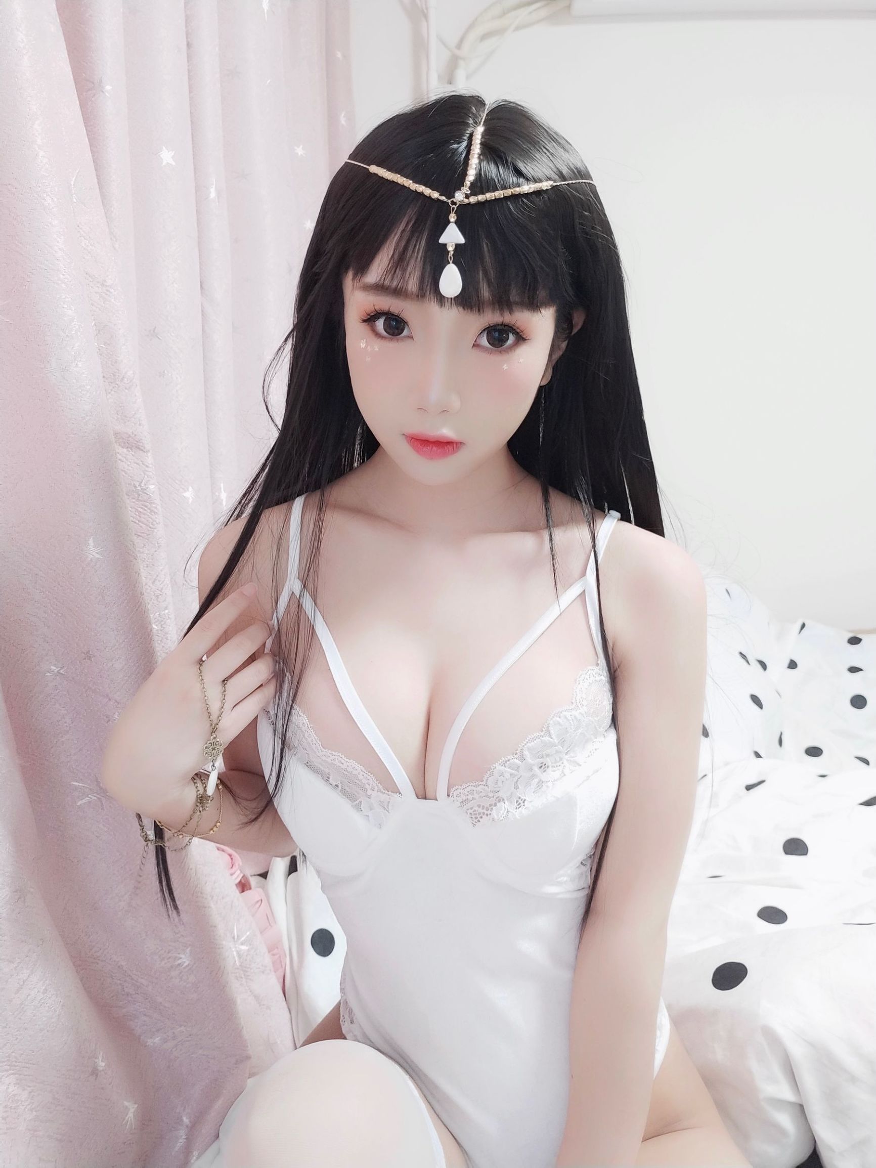 COS福利] 白くて美しい少女 鬼畜ヤオ - 白いエジプトのヤオ