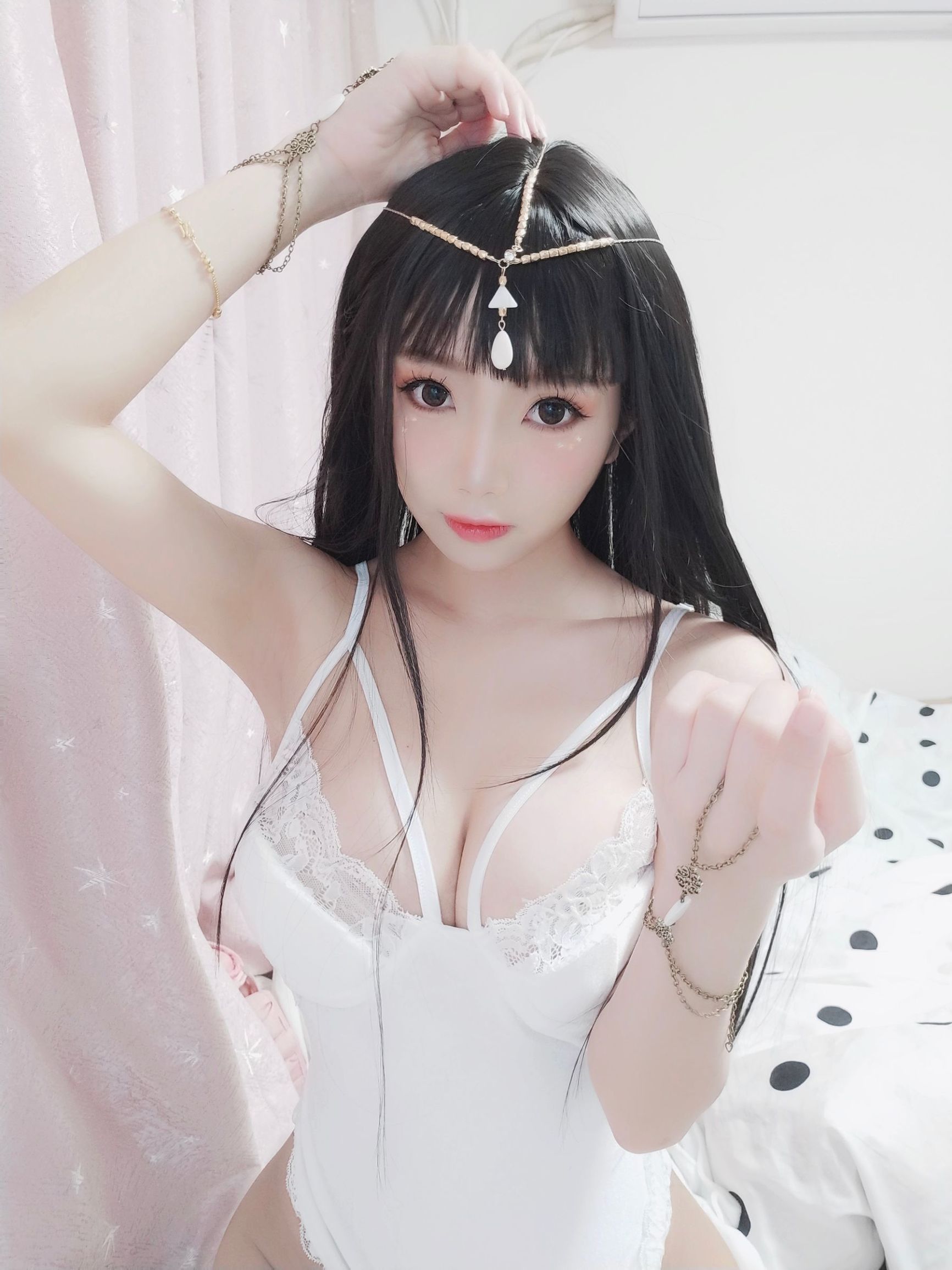 COS福利] 白くて美しい少女 鬼畜ヤオ - 白いエジプトのヤオ