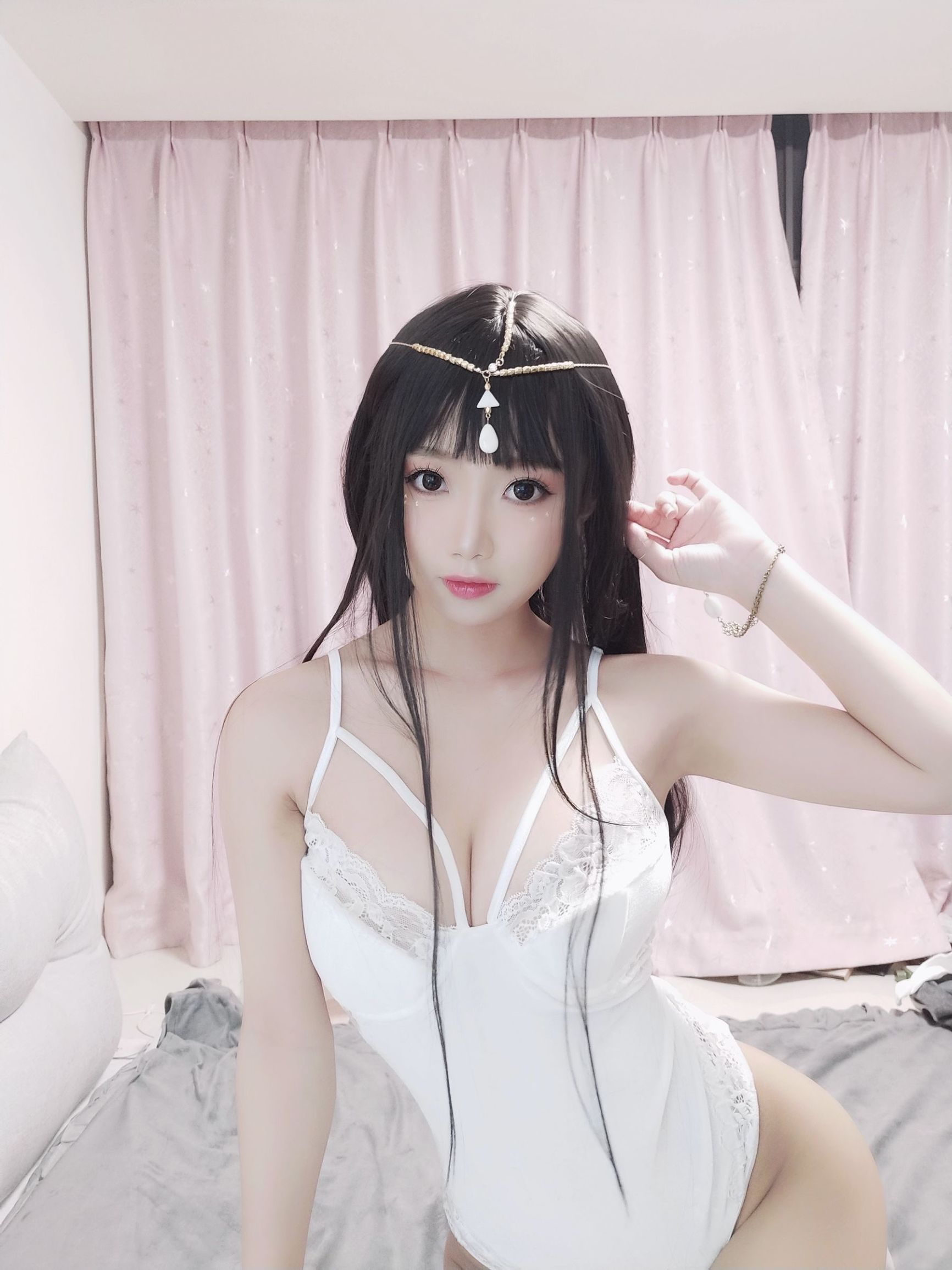 COS福利] 白くて美しい少女 鬼畜ヤオ - 白いエジプトのヤオ