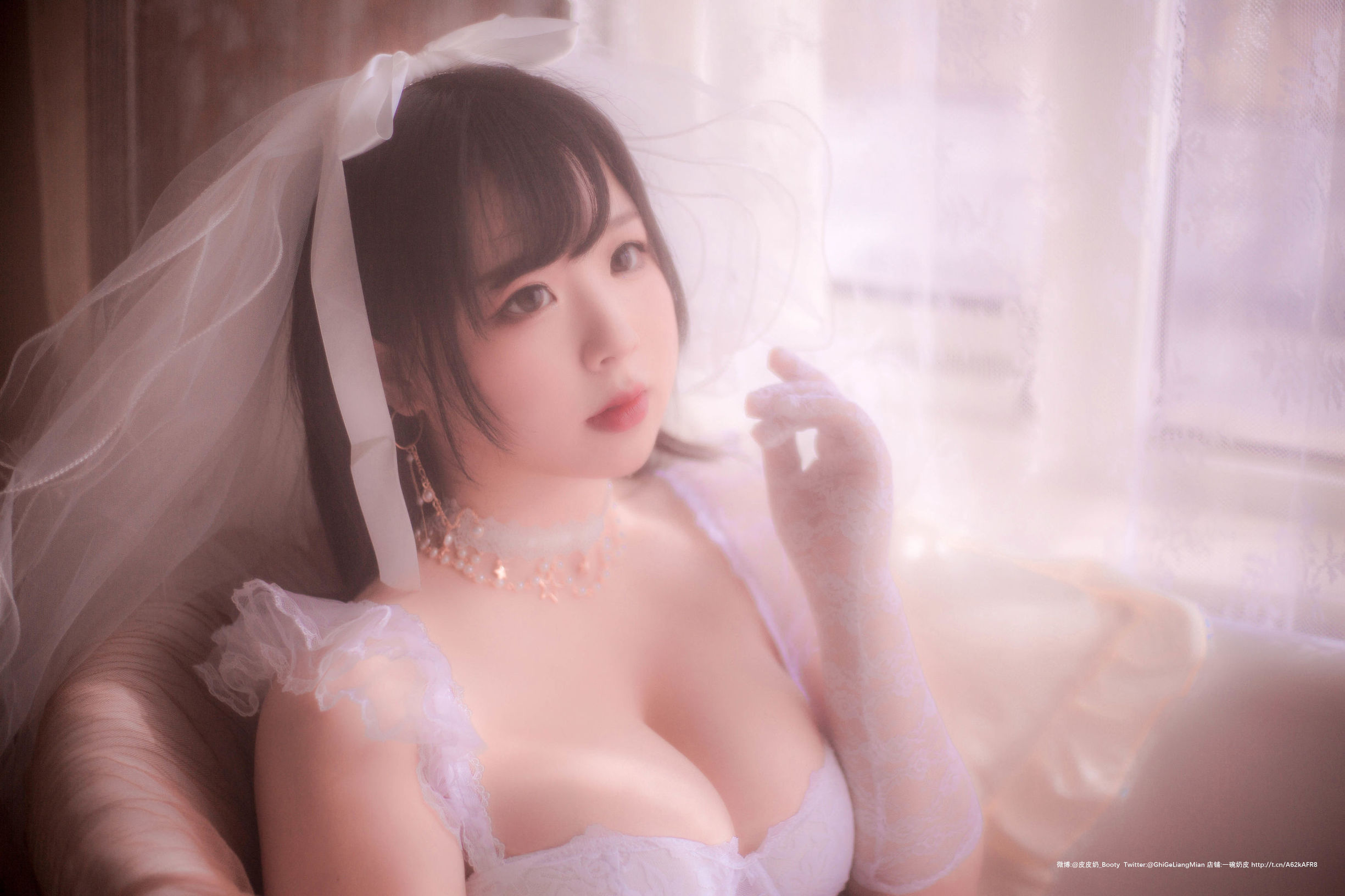COS Phúc lợi] Pipi Nai dễ thương quá - Váy cưới mờ ảo