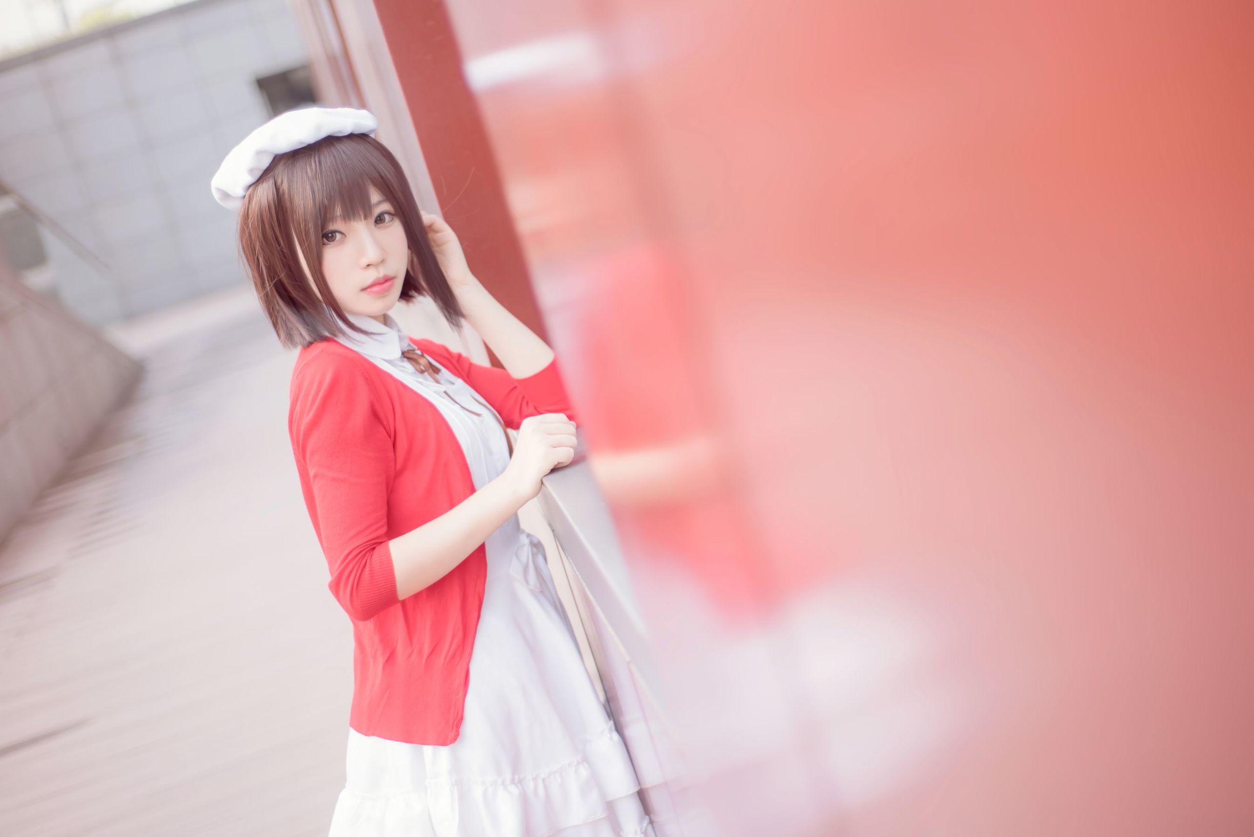 COS Phúc Lợi] Cô Gái Dễ Thương Bạch Dịch Tử Giáo Chủ - Kato Megumi