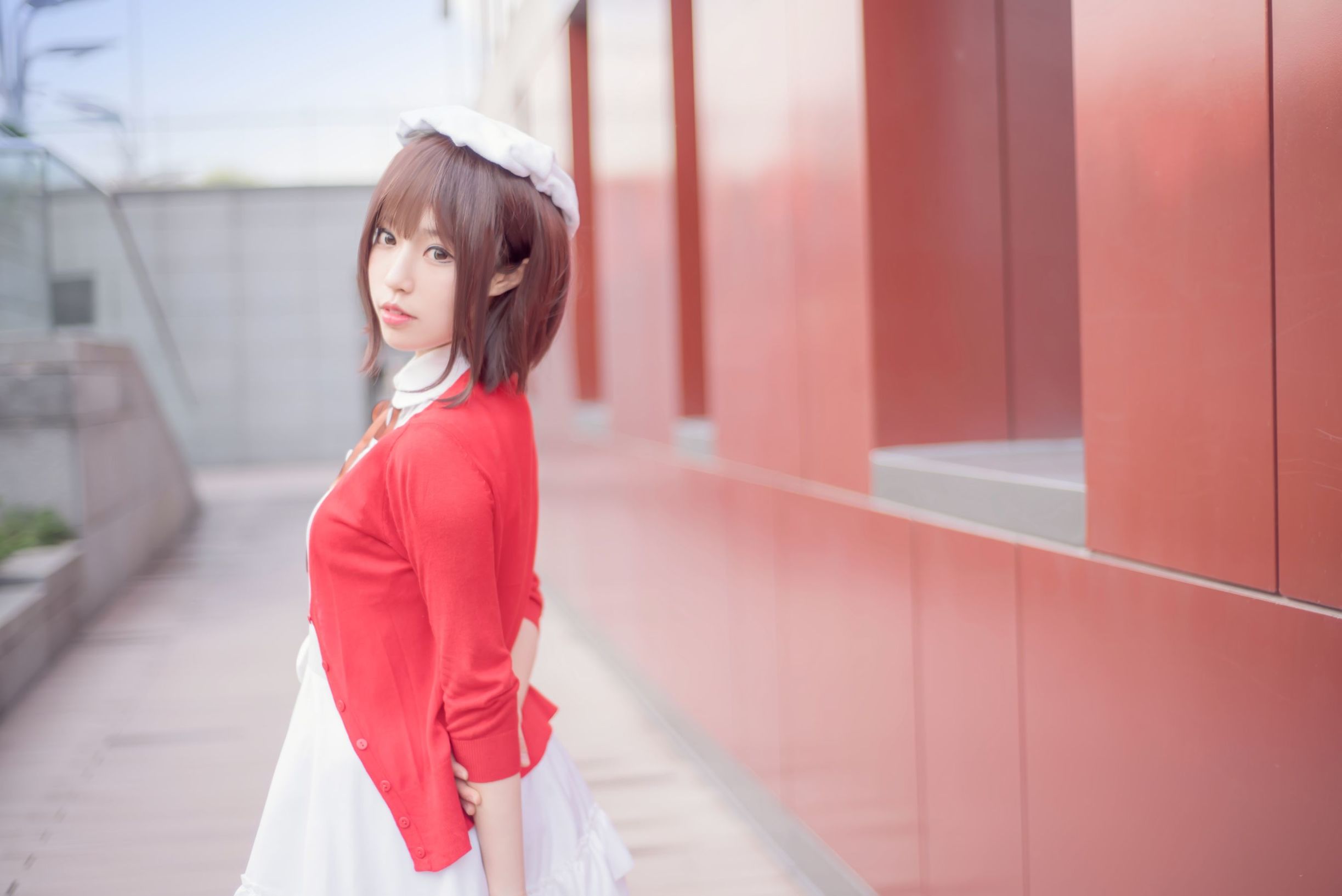 COS Phúc Lợi] Cô Gái Dễ Thương Bạch Dịch Tử Giáo Chủ - Kato Megumi