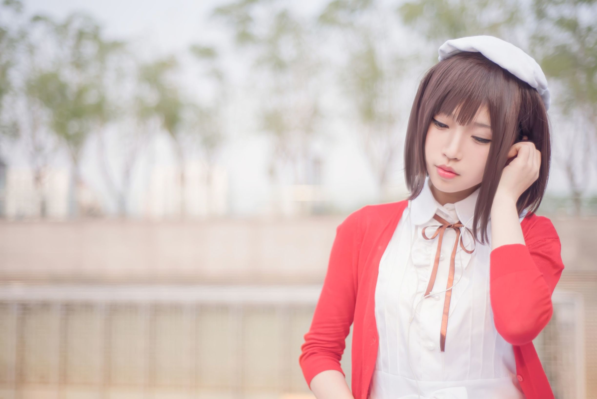 COS Phúc Lợi] Cô Gái Dễ Thương Bạch Dịch Tử Giáo Chủ - Kato Megumi
