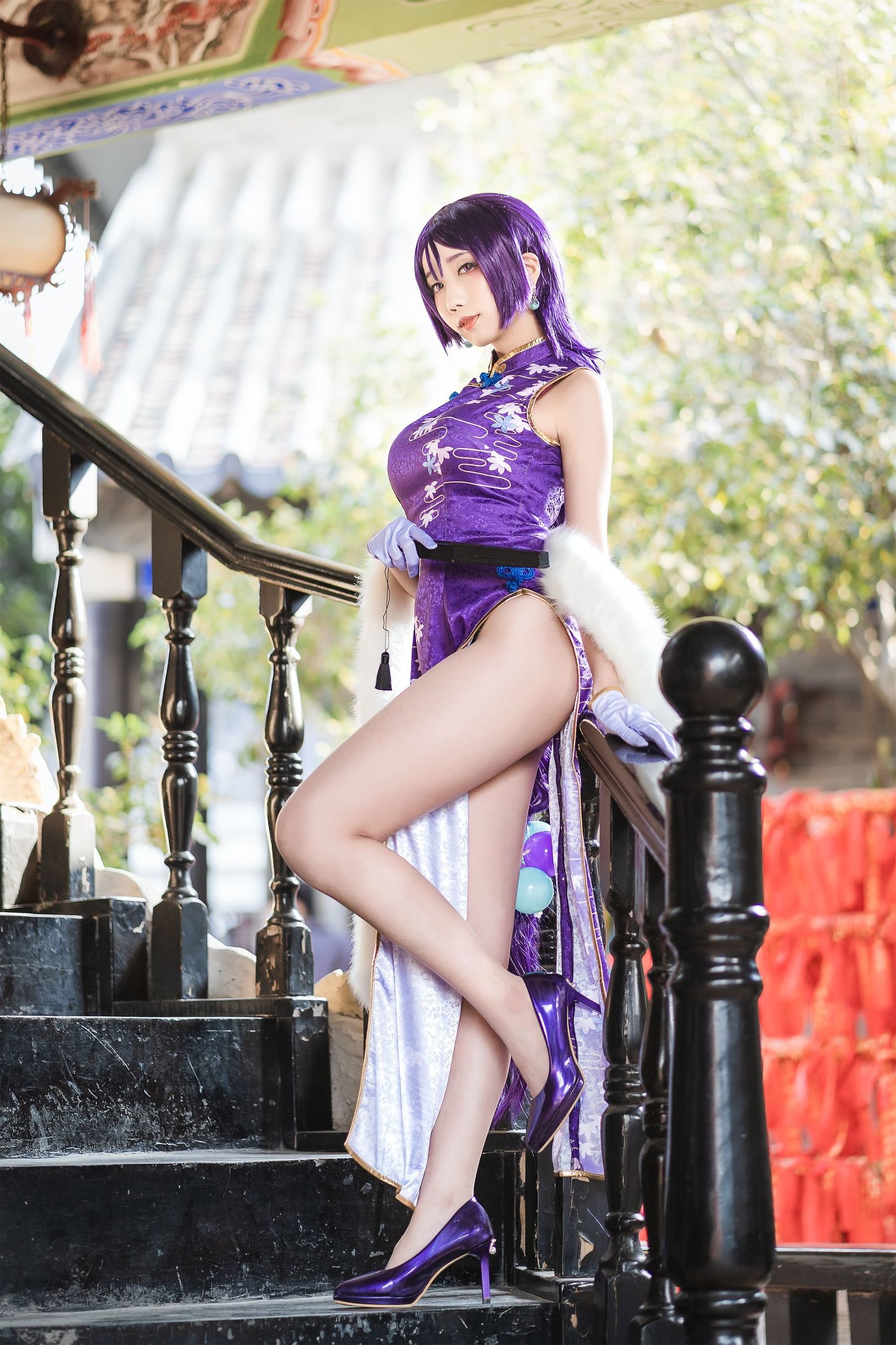 コスプレ福利] 萌え娘迷失人形QUQ - 源頼光
