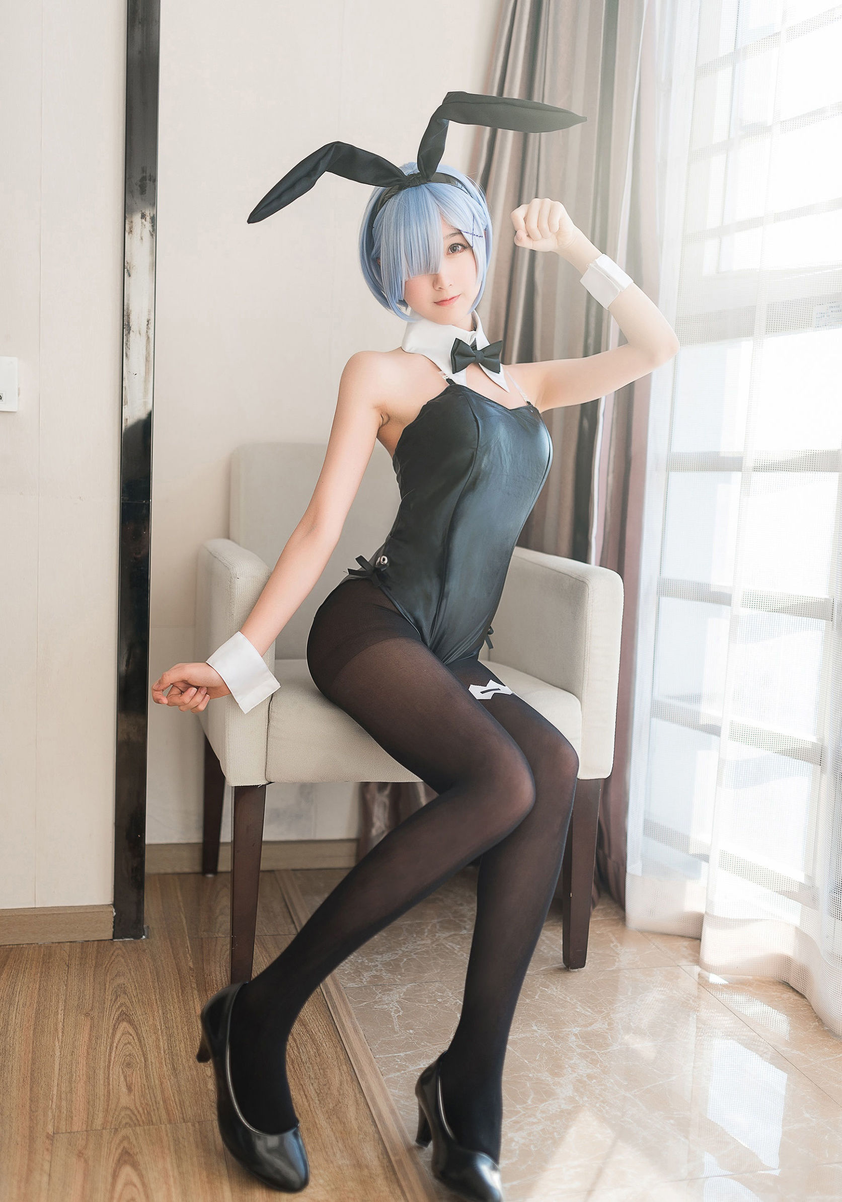 COSฟูไล] สไตล์โมเอะ สาวน้อยมู่หมี่หมี่OwO - เรมบันนี่เกิร์ล
