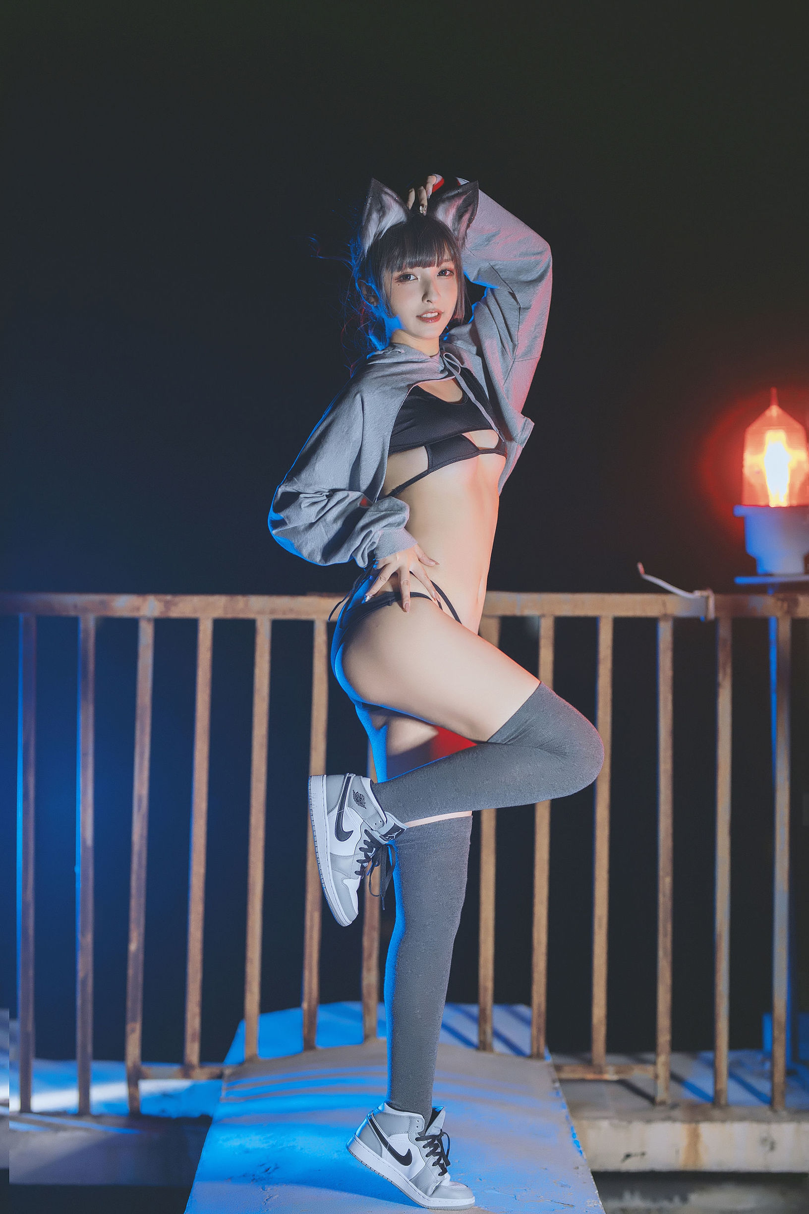 COS Phúc Lợi]  belle ta Kagura Board: Tai Nguy Hiểm của Manh Dong - Cô Gái Sói & Cô Gái Thỏ