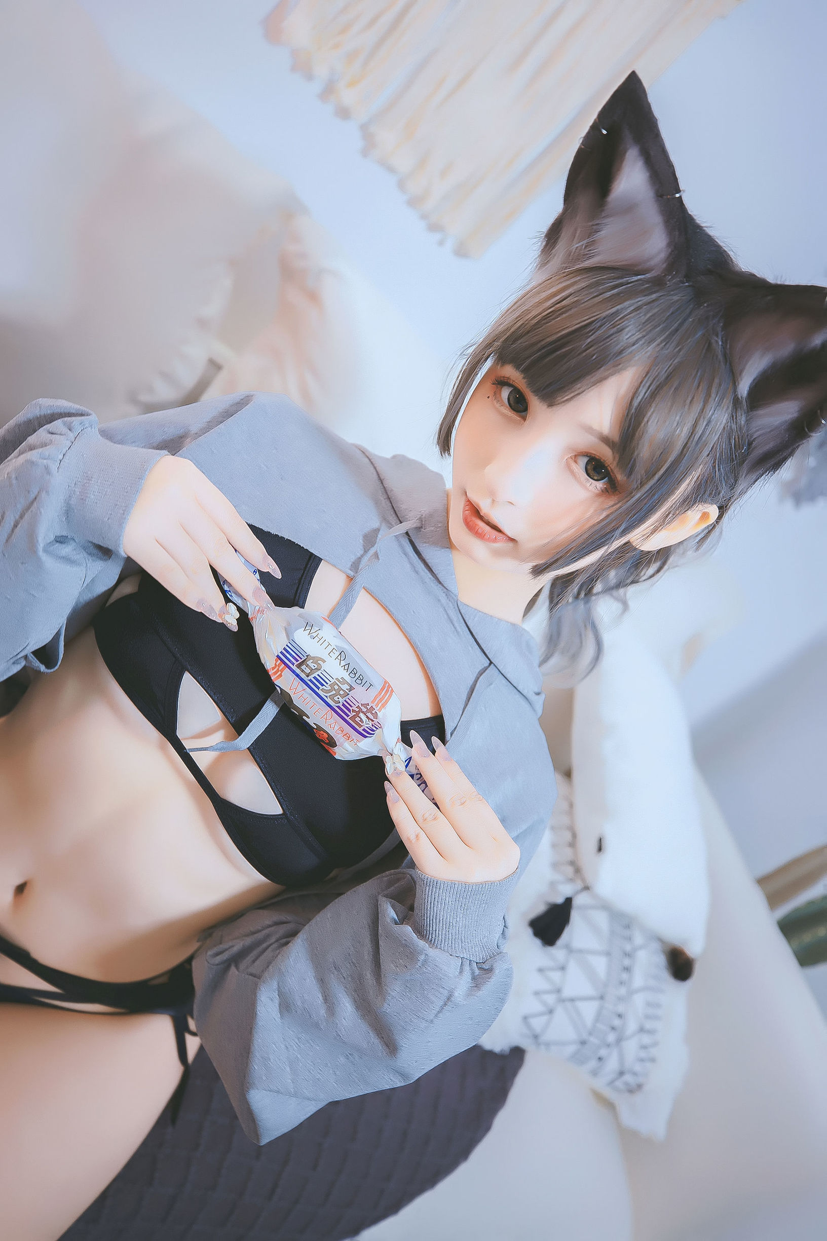 COS Phúc Lợi]  belle ta Kagura Board: Tai Nguy Hiểm của Manh Dong - Cô Gái Sói & Cô Gái Thỏ
