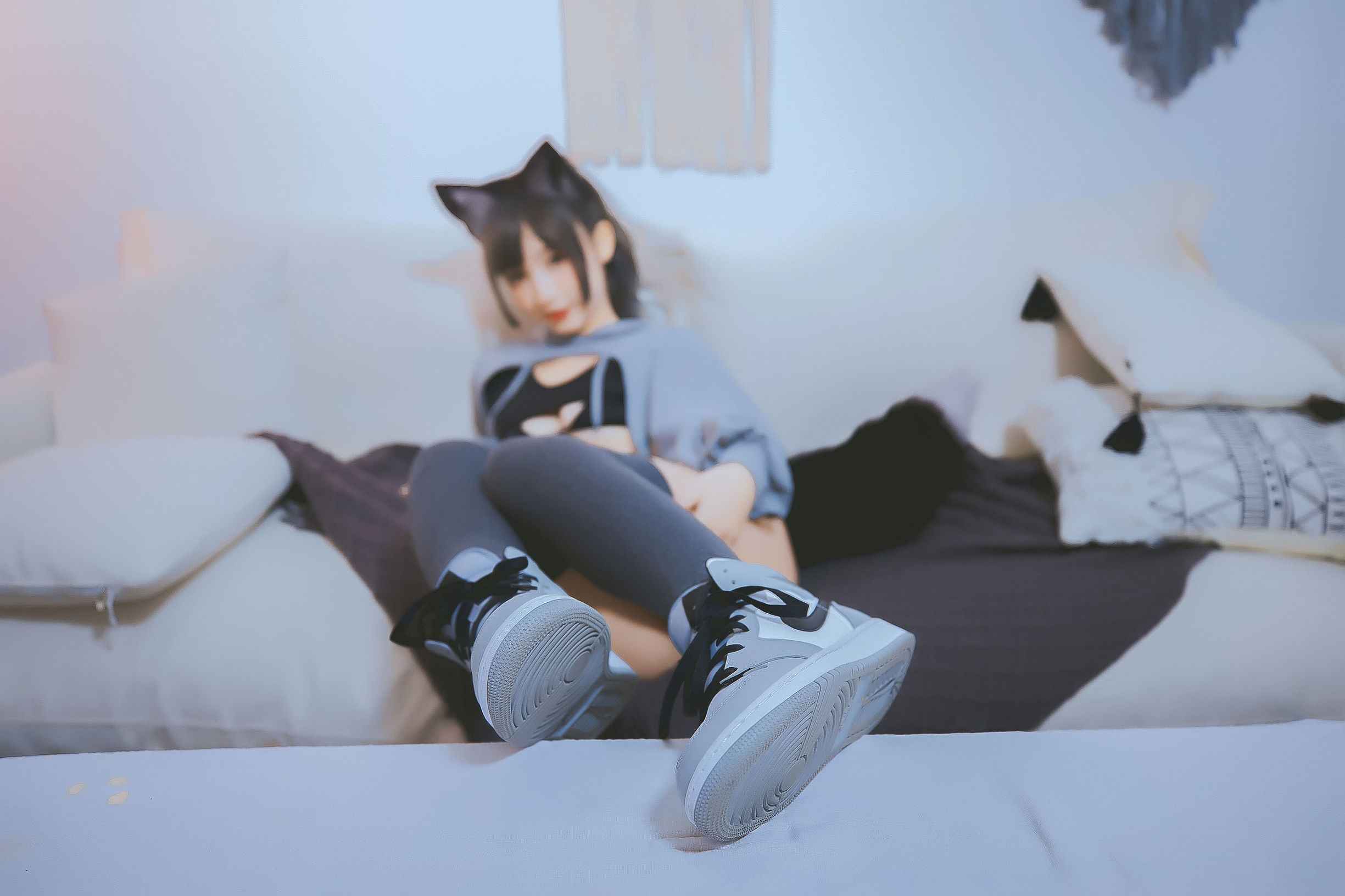COS Phúc Lợi]  belle ta Kagura Board: Tai Nguy Hiểm của Manh Dong - Cô Gái Sói & Cô Gái Thỏ