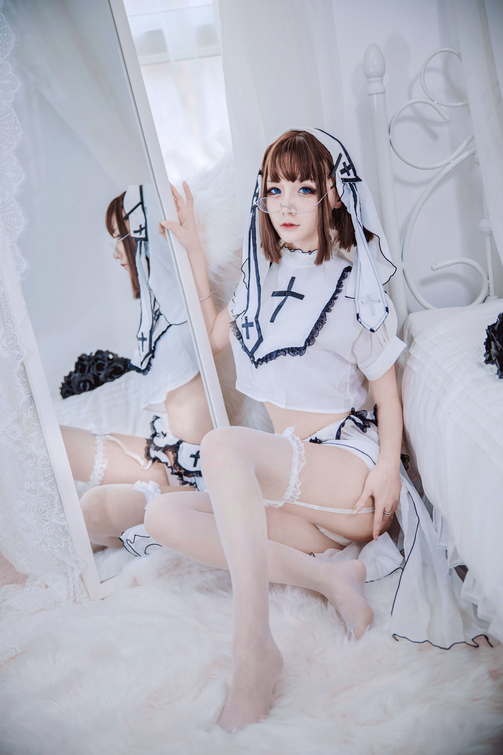 [COS福利] COS妹子仙九Airi - 修女