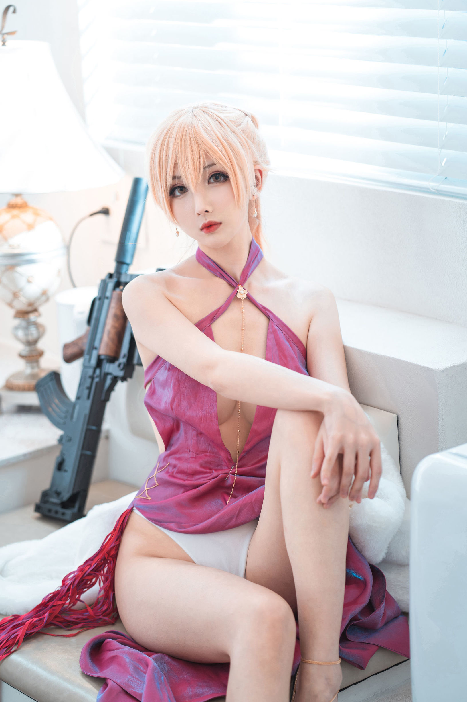 COSฟู๋ลี่] COSฟู๋ลี่riokoเหลียงเหลียงจื่อ - OTS-14ชุดราตรี