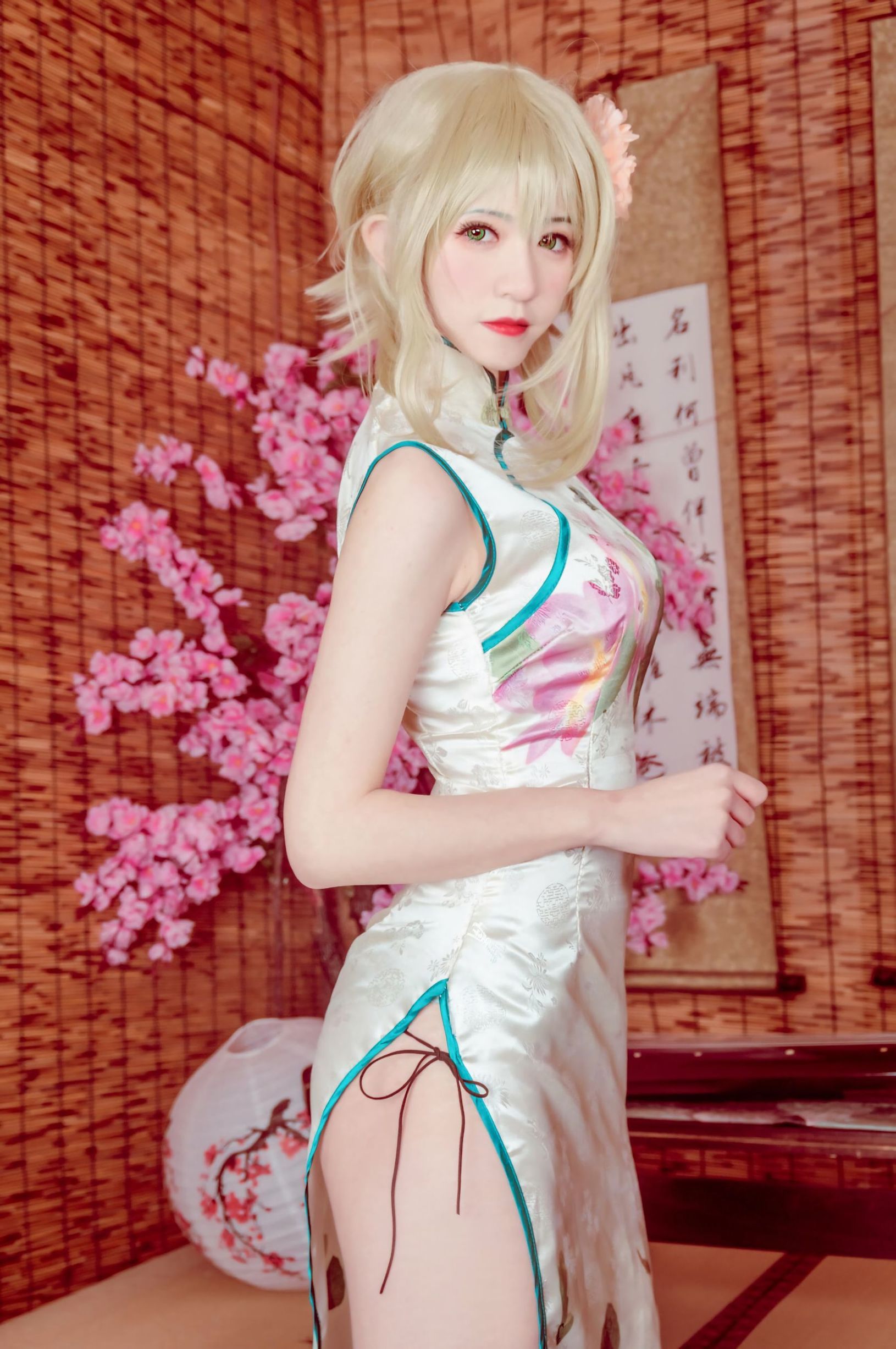 COS Welfare] Coser__KETTOE - VOCALOID GUMI Qipao