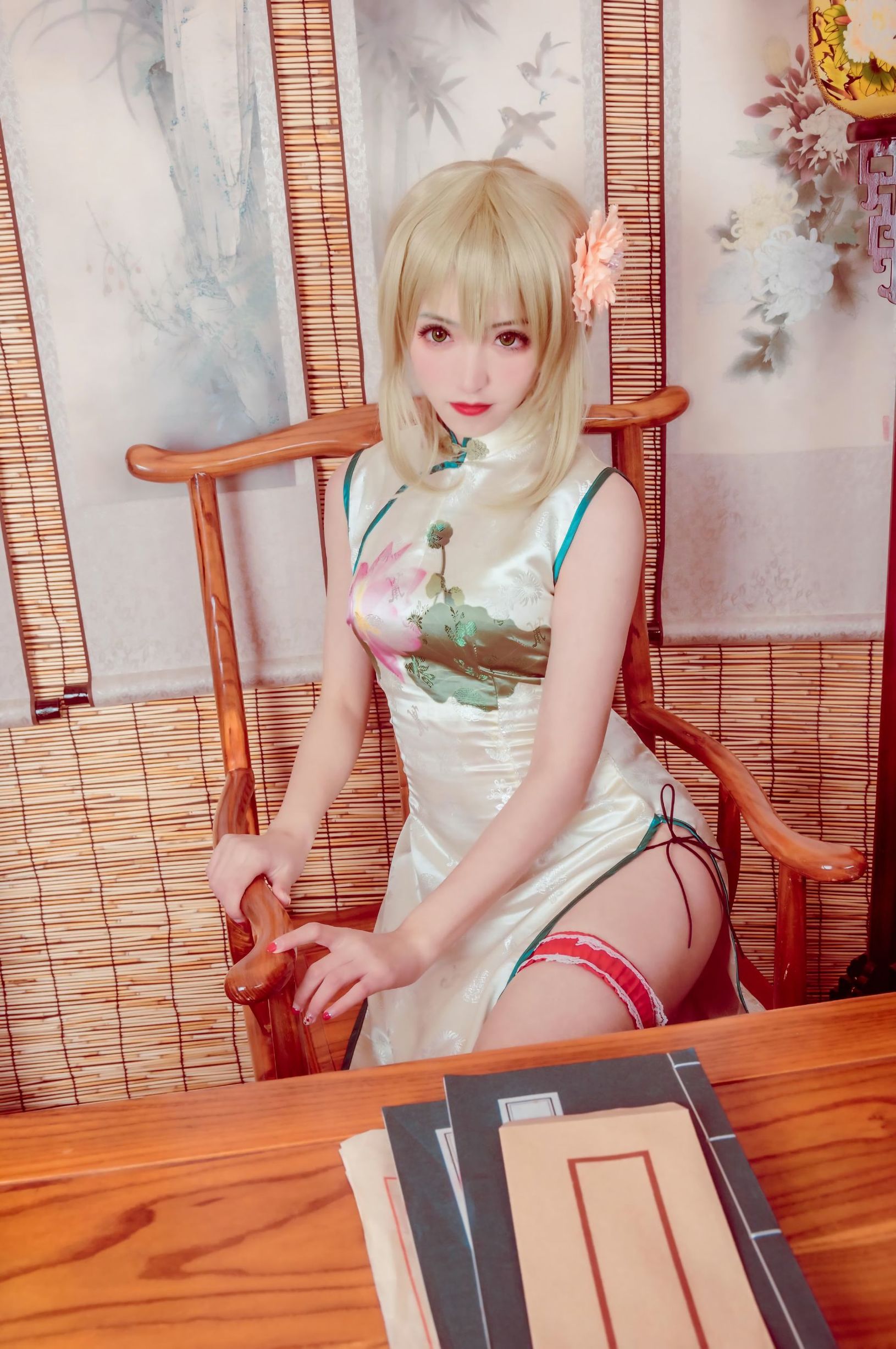COS Welfare] Coser__KETTOE - VOCALOID GUMI Qipao