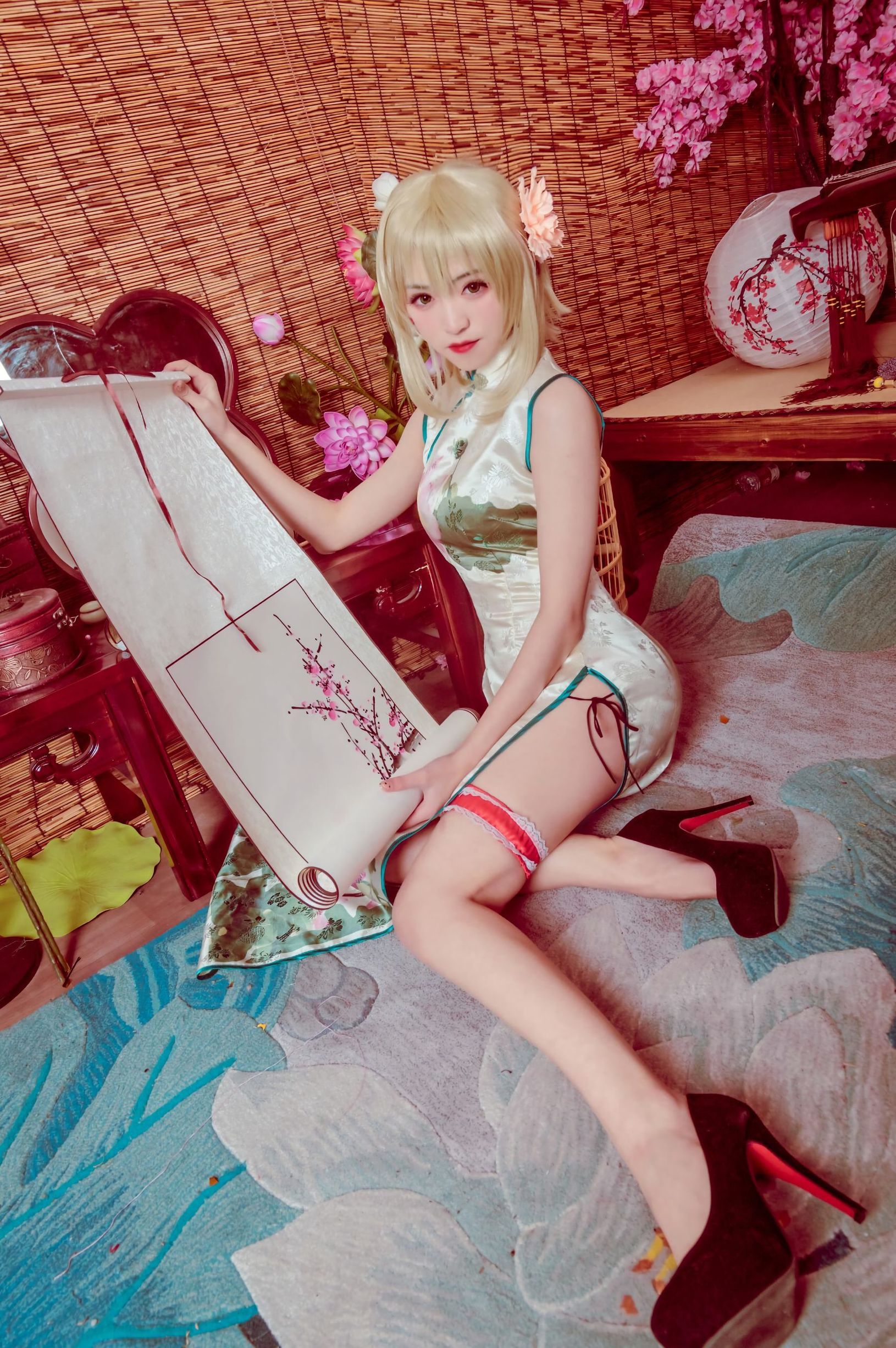COS Welfare] Coser__KETTOE - VOCALOID GUMI Qipao