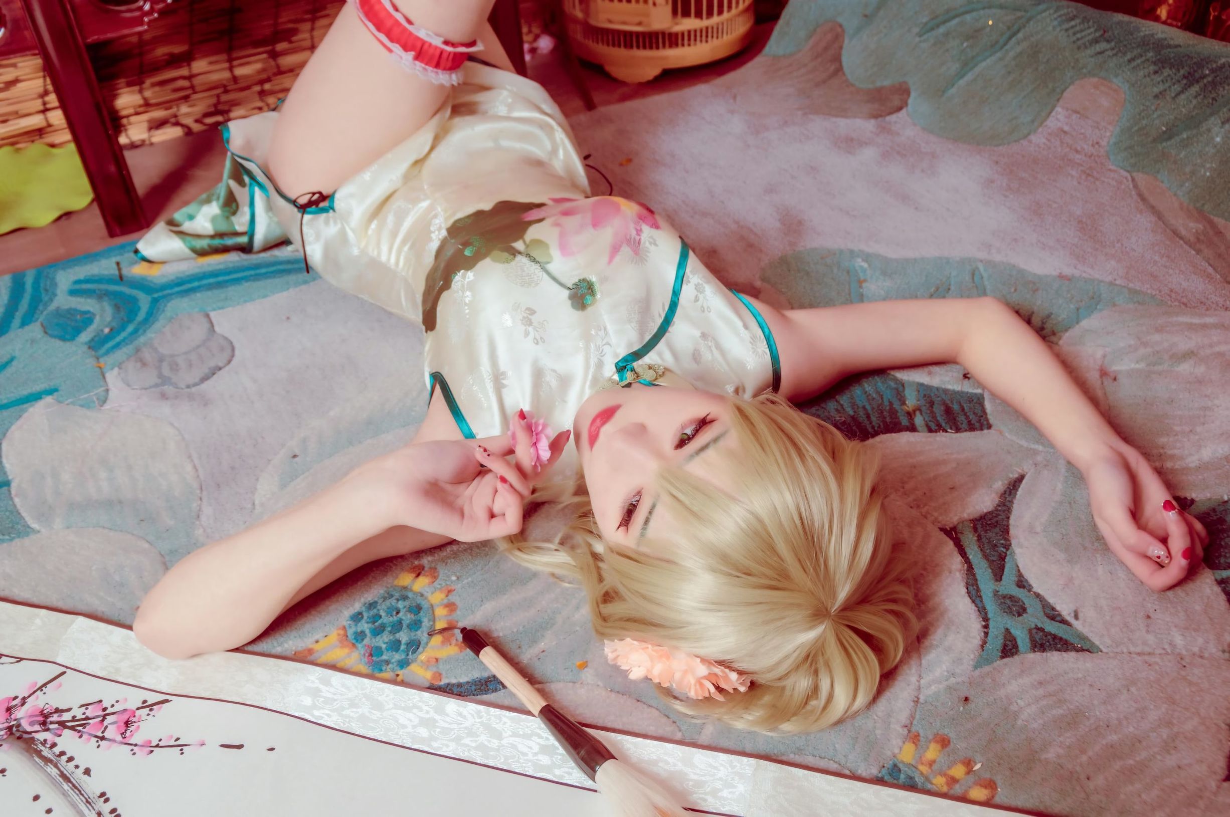 COS Welfare] Coser__KETTOE - VOCALOID GUMI Qipao