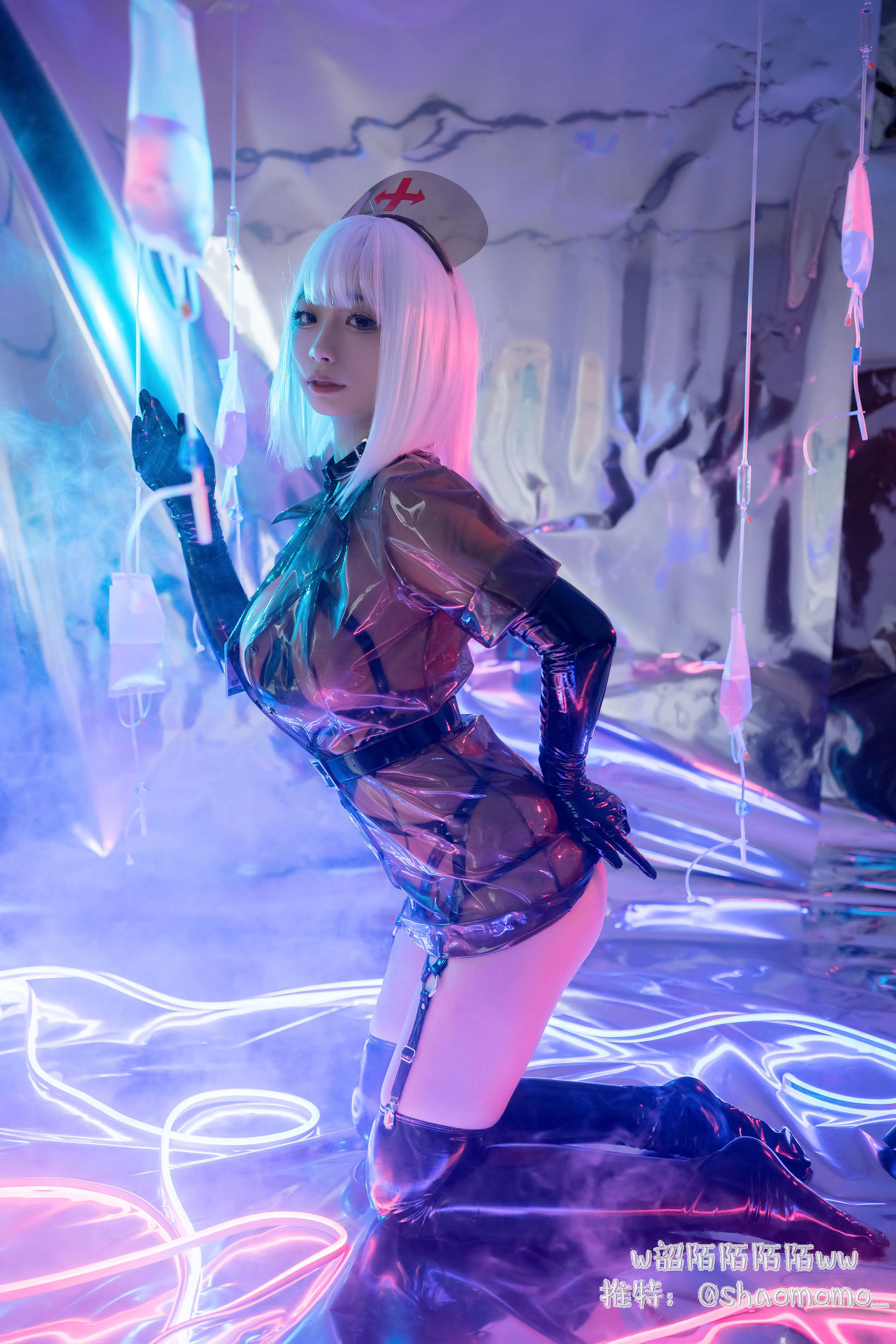 [COS福利] Cosplay美女韶陌陌 - 透明护士