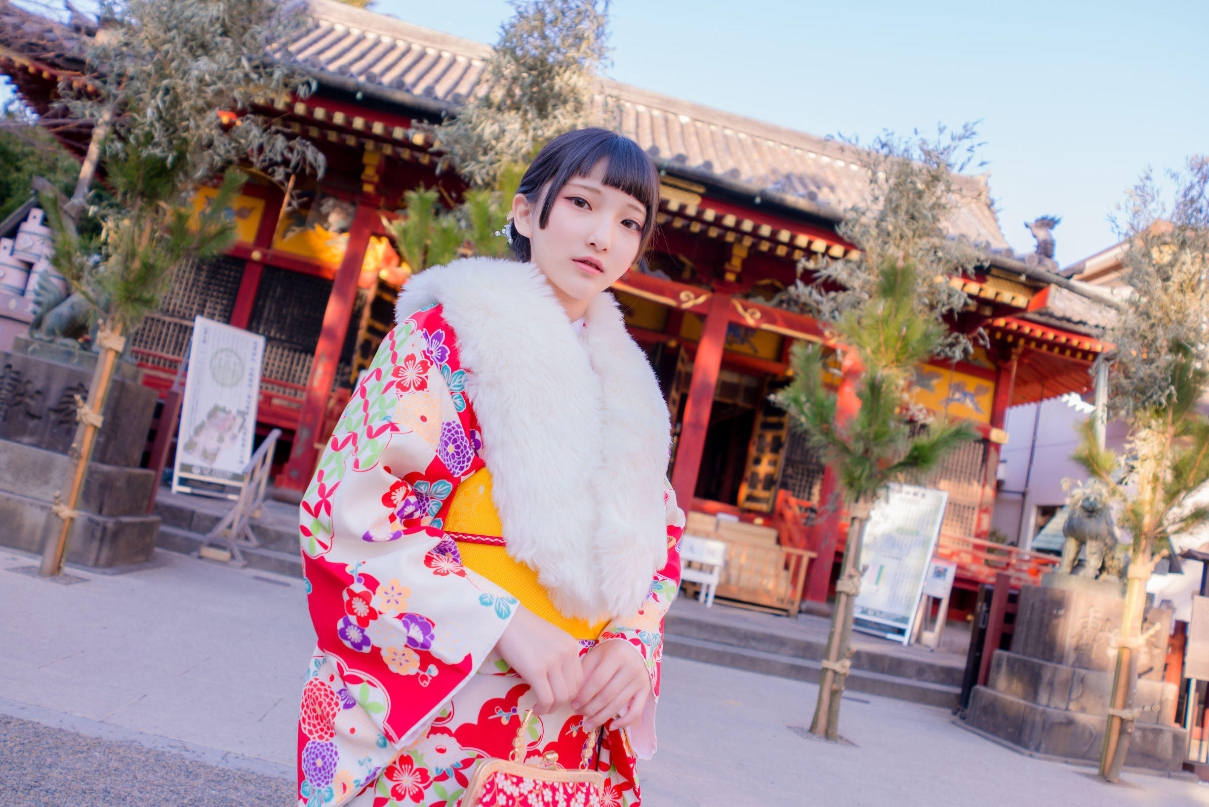 Xiaoding 和服 猫女女仆 Photo Set