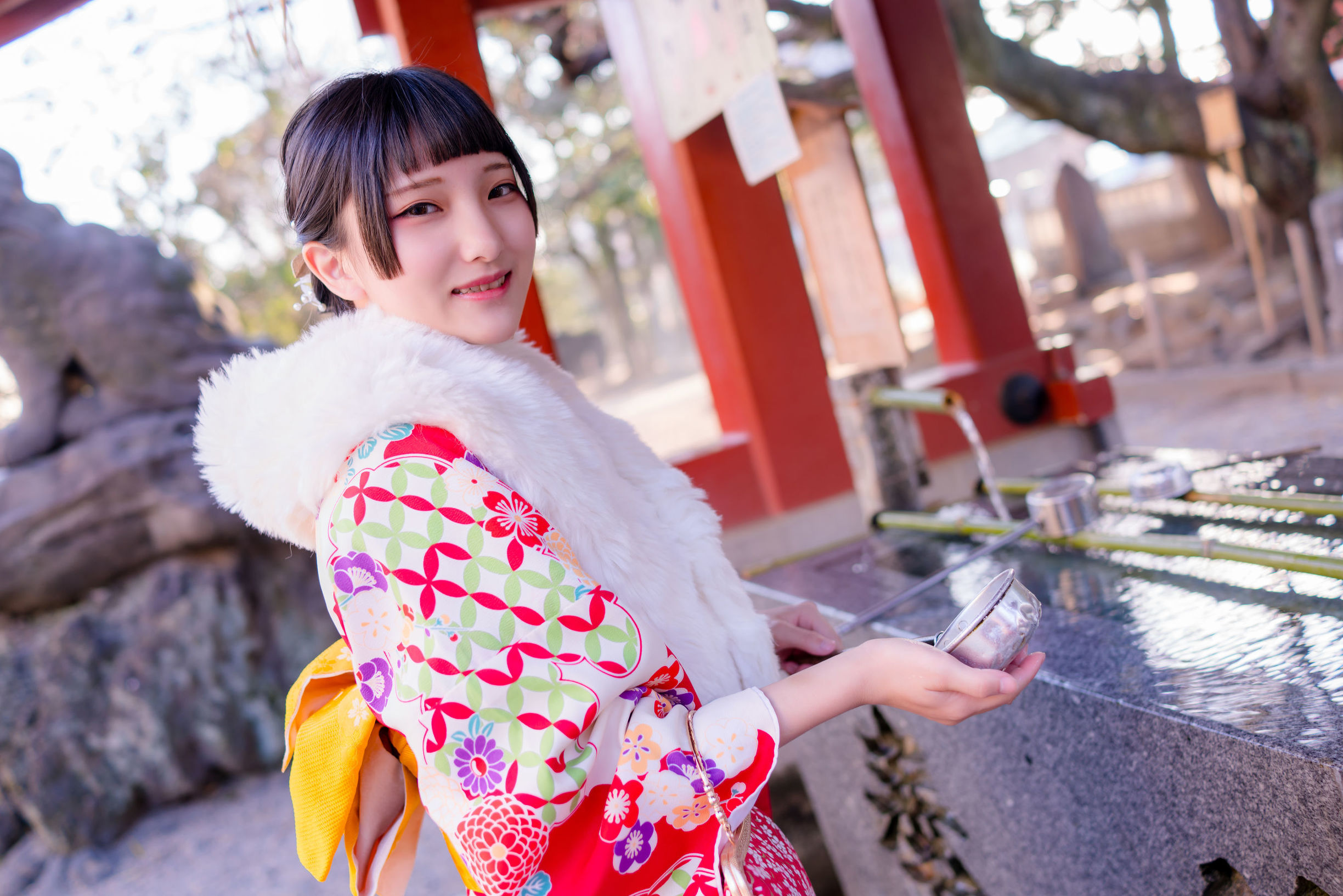 Xiaoding 和服 猫女女仆 Photo Set