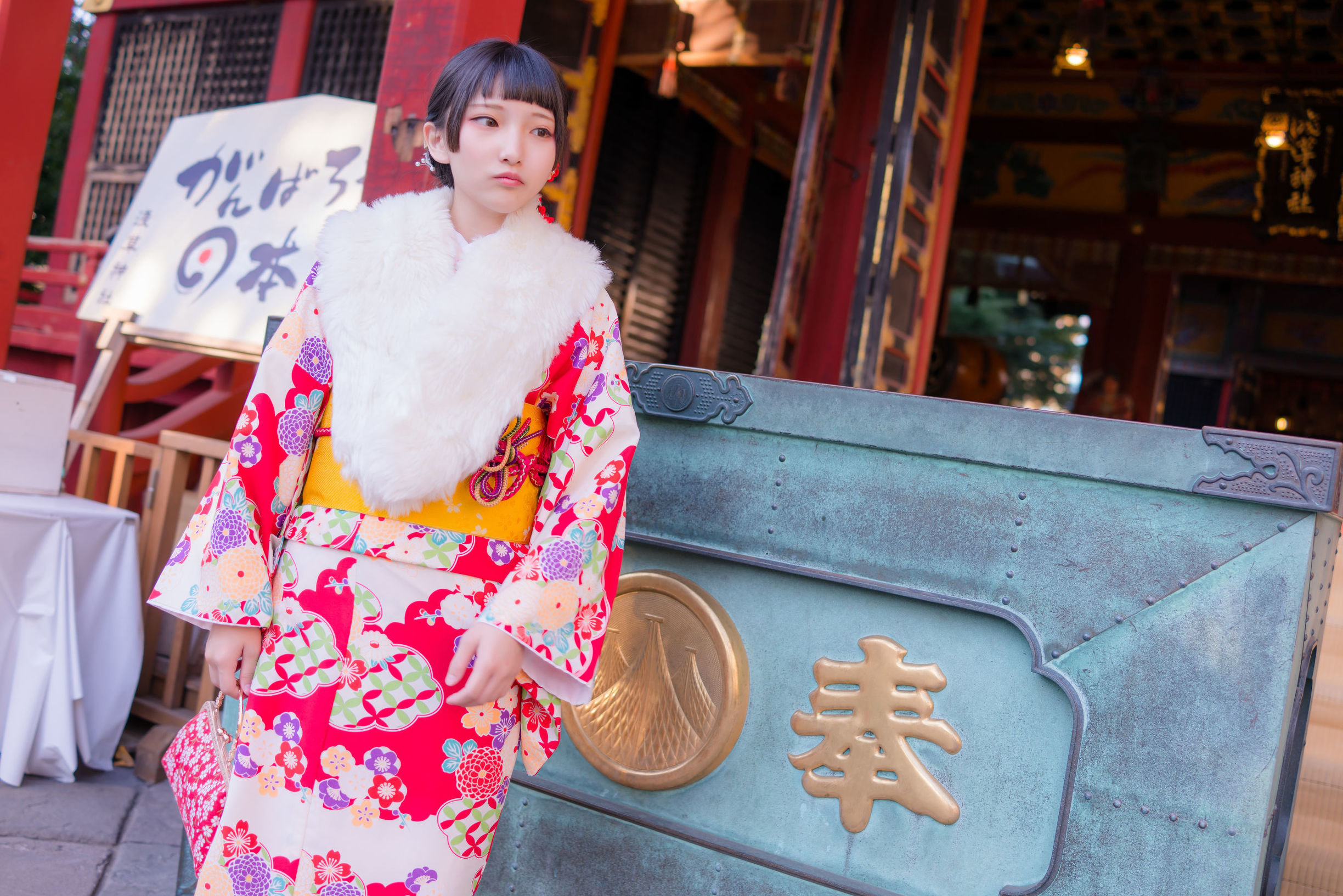 Xiaoding 和服 猫女女仆 Photo Set