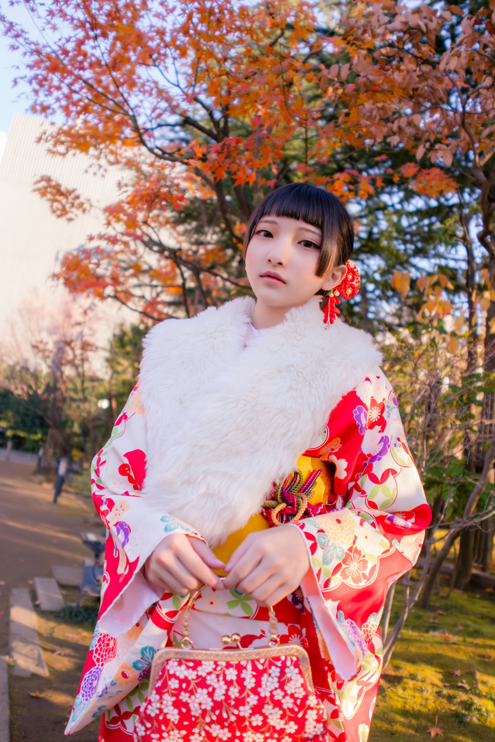 Xiaoding 和服 猫女女仆 Photo Set