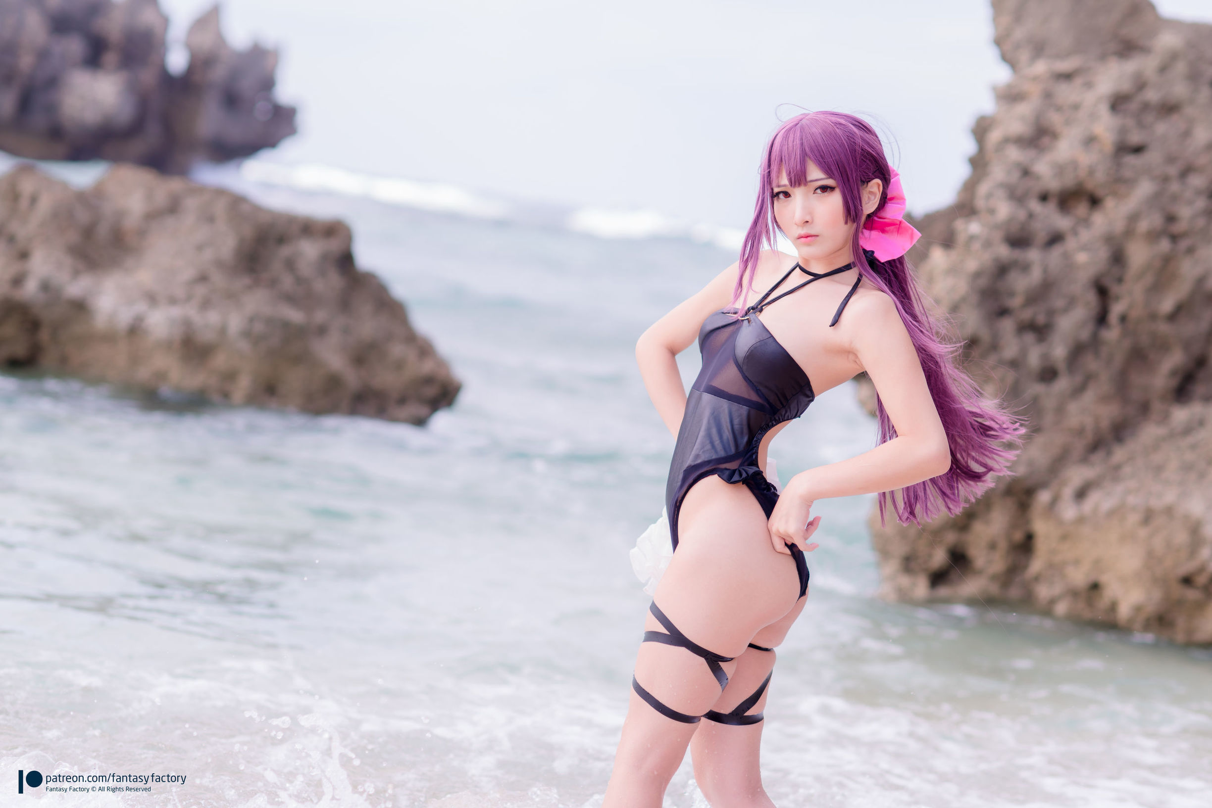 [Fantasy Factory] 小丁Cosplay - 海滩风情