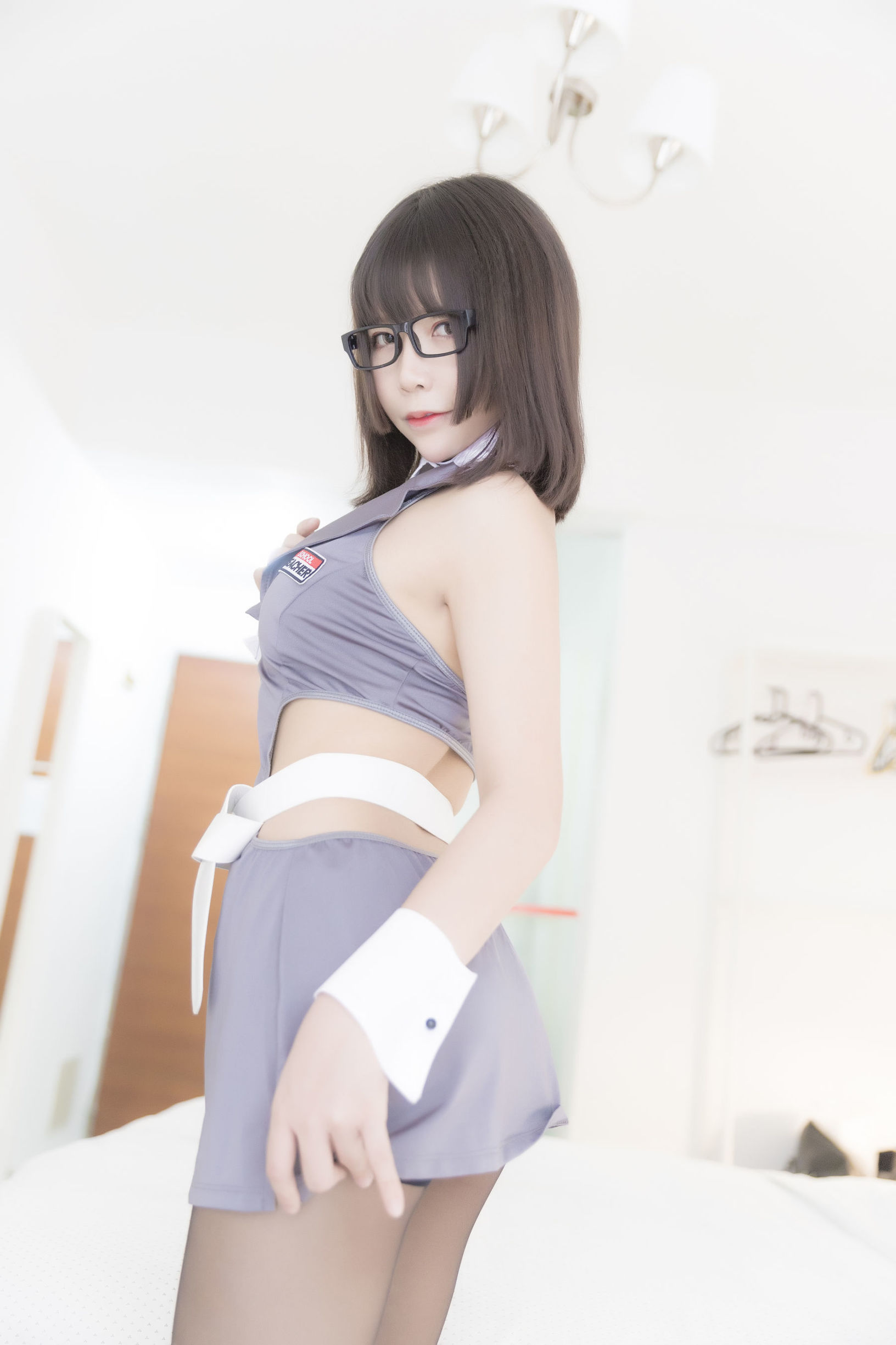 二次元の妹子がモ子AAを連れ去る 黒スト制服