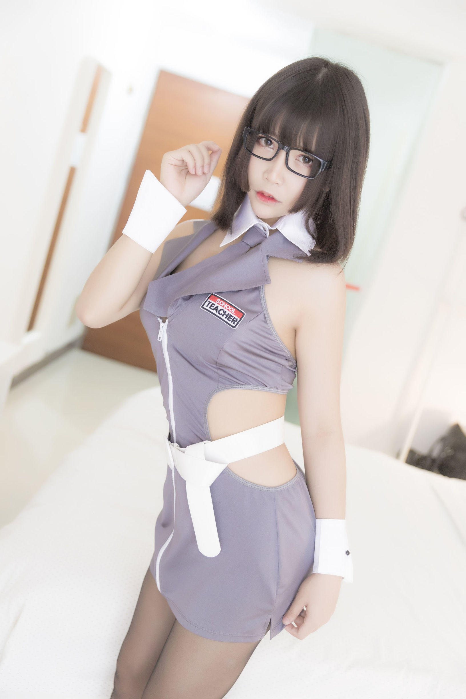 二次元の妹子がモ子AAを連れ去る 黒スト制服