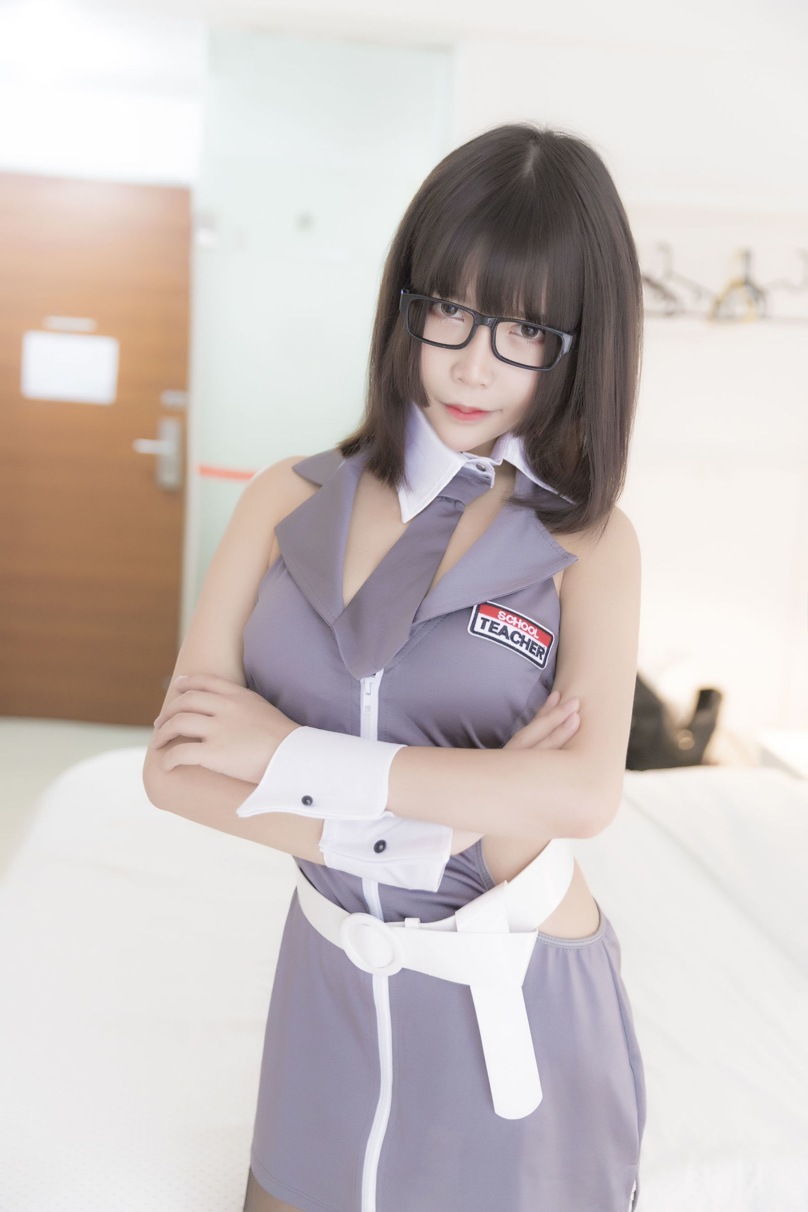 二次元の妹子がモ子AAを連れ去る 黒スト制服