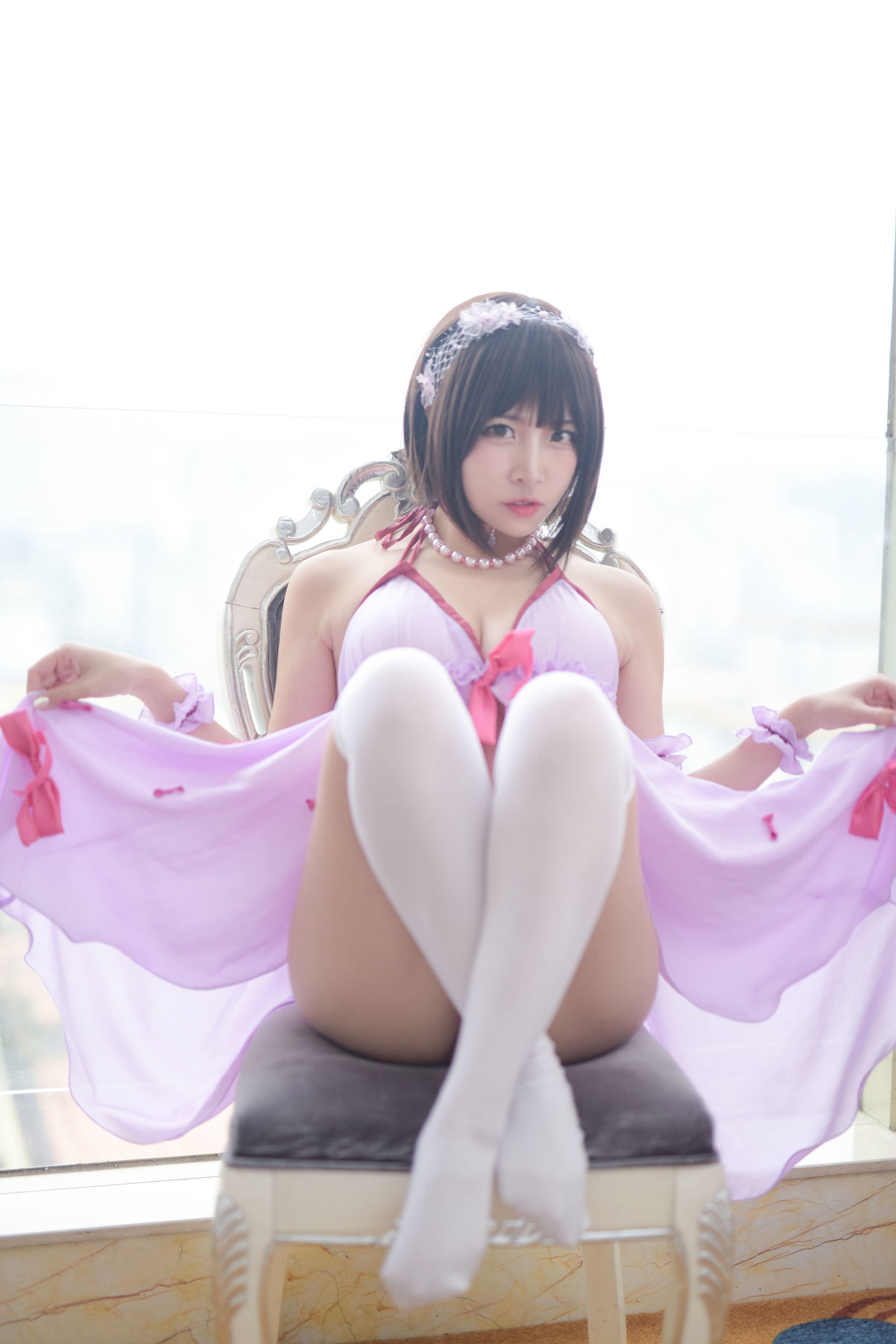 Coser Phổ Biến Erza Nisa và Kato Megumi Hợp Tập