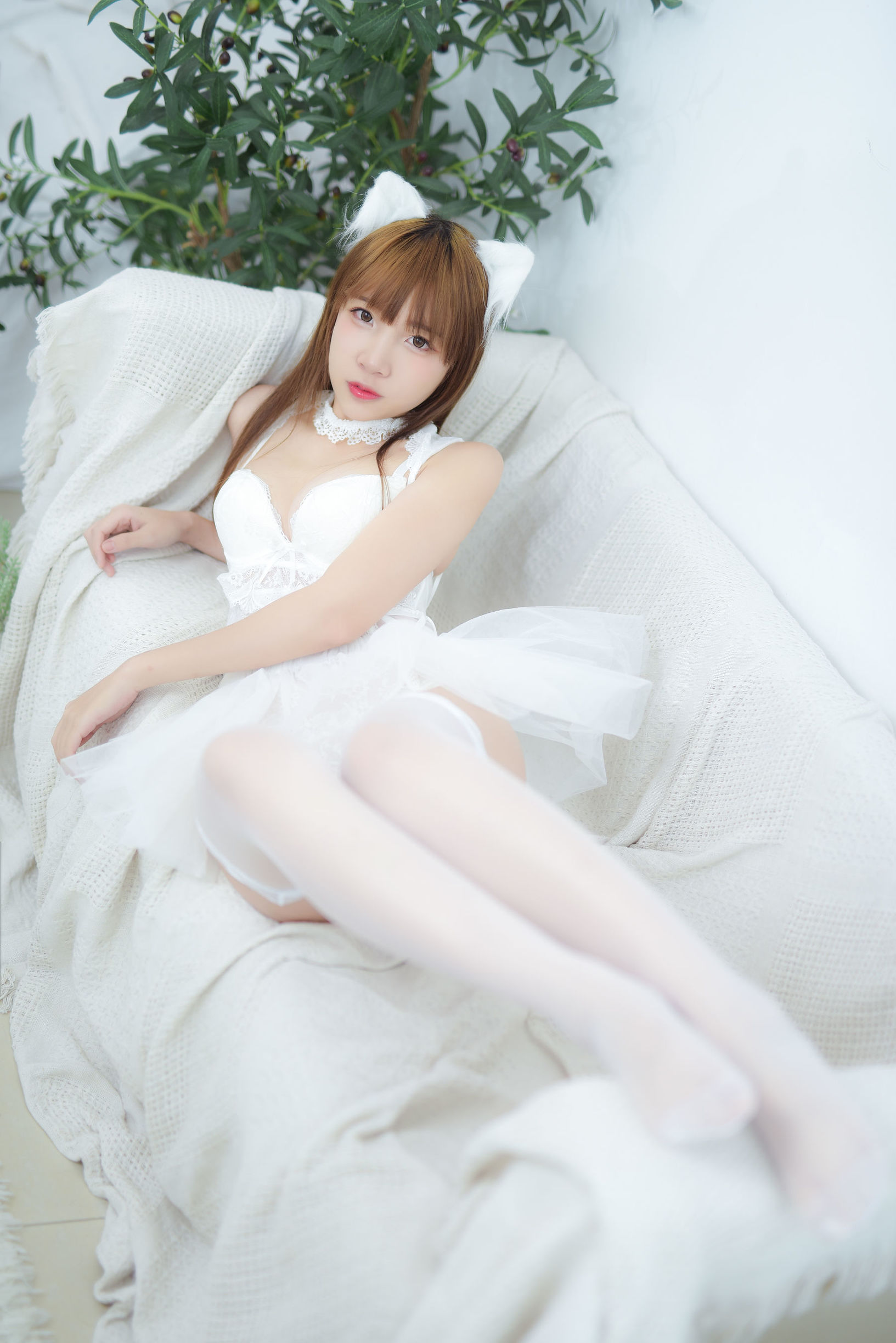人気のコサー 二佐ニサ ペット少女 私的な白い婚礼ドレス