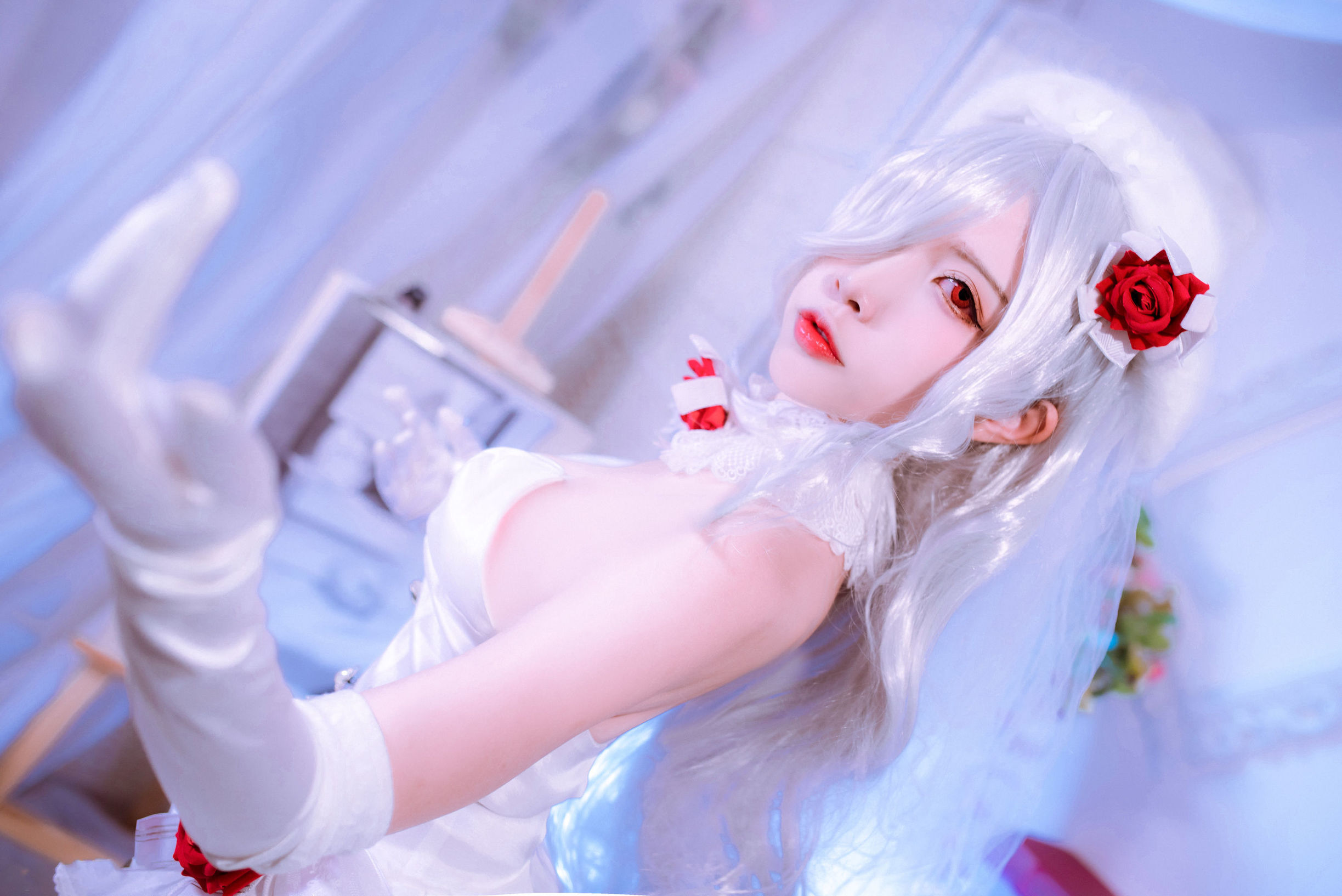 人気のコスプレイヤー ニサ 花嫁