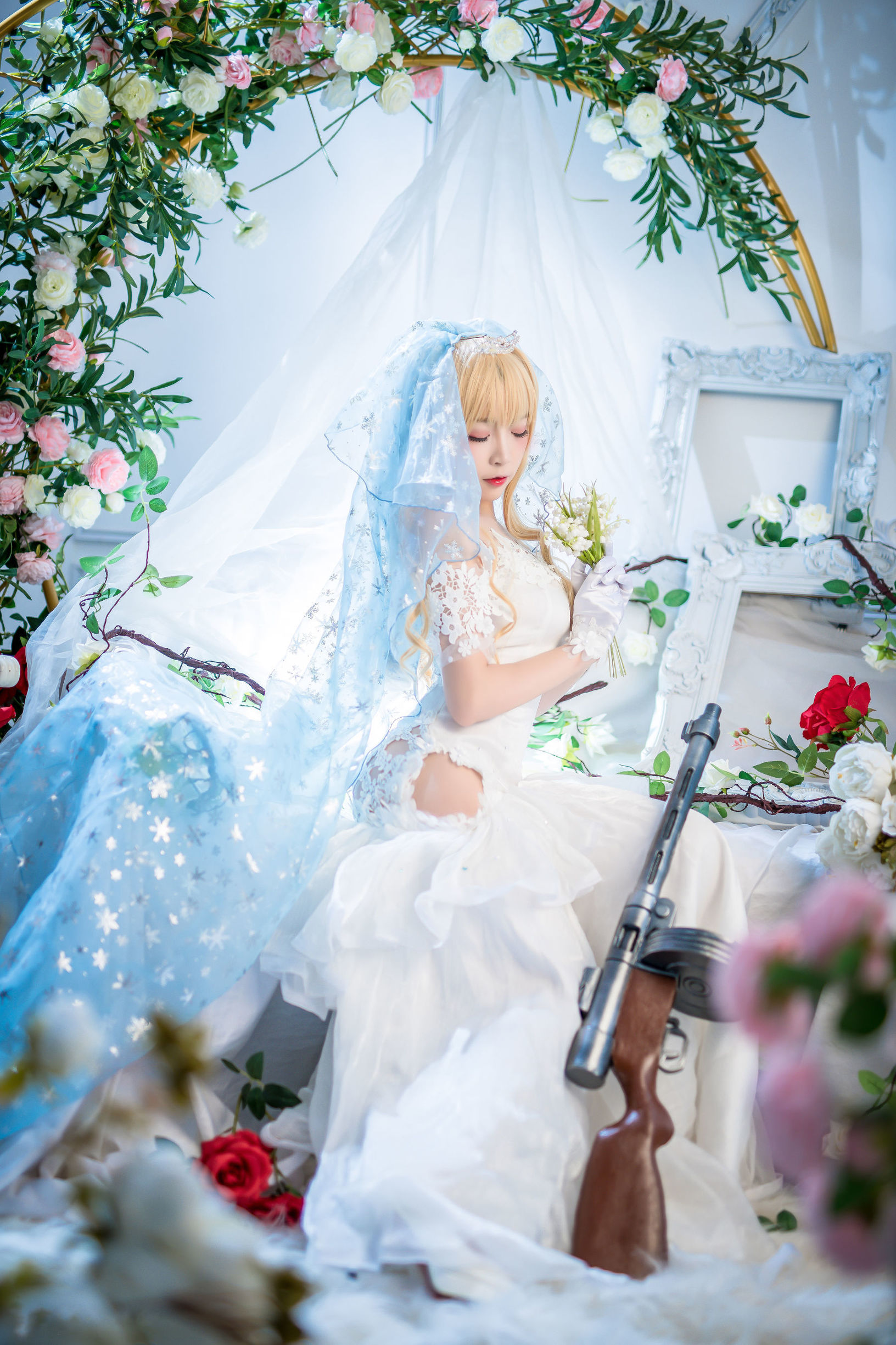 人気のコスプレイヤー ニサ 花嫁