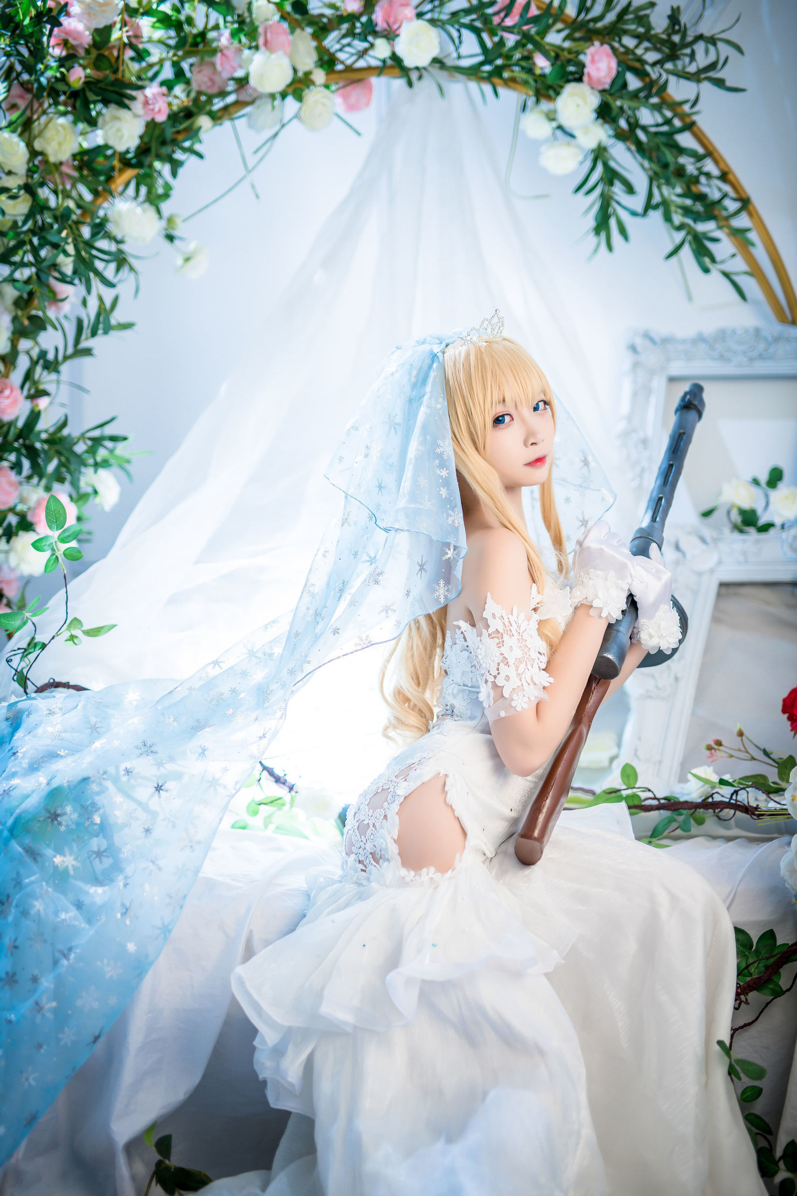 人気のコスプレイヤー ニサ 花嫁