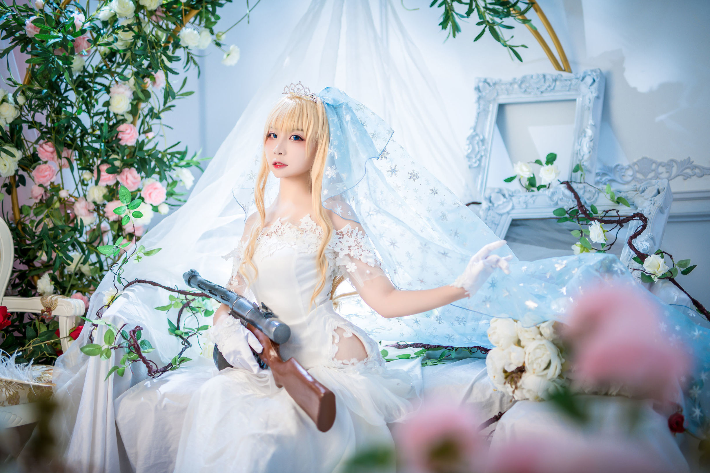 人気のコスプレイヤー ニサ 花嫁