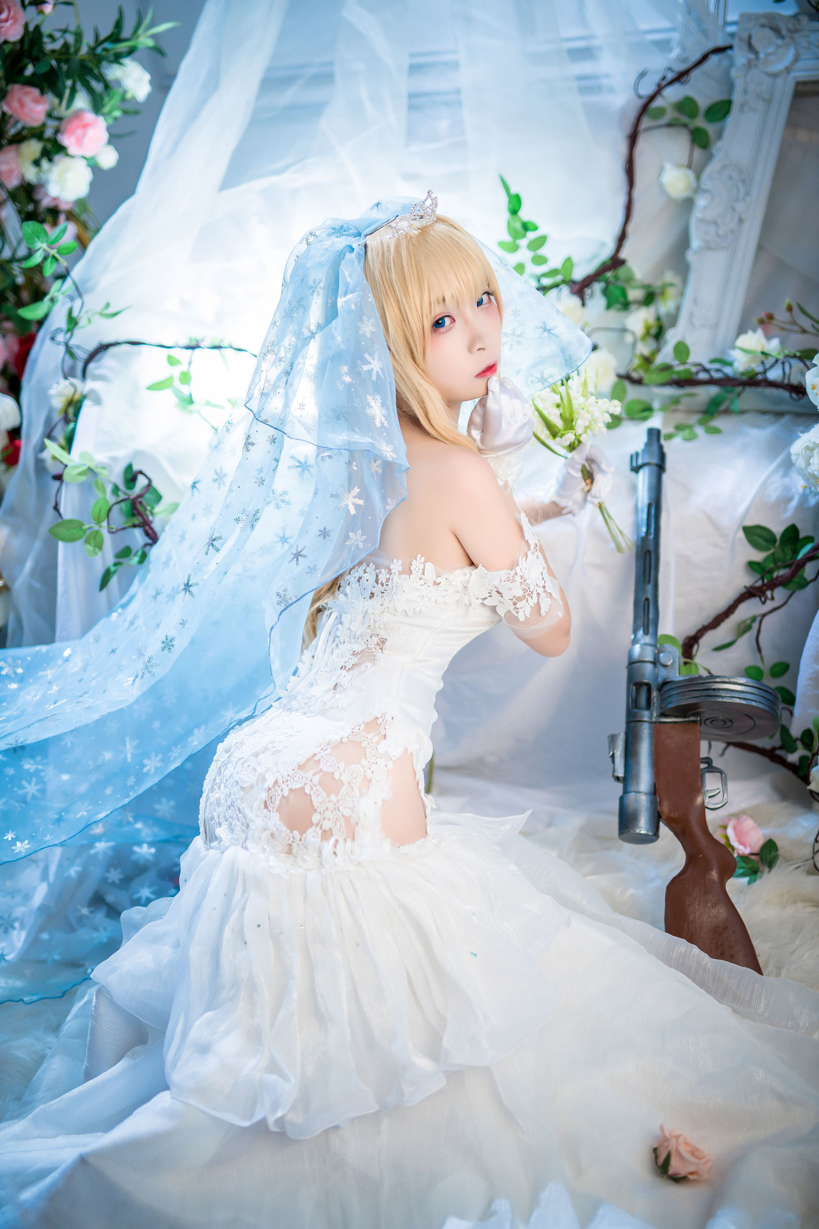 人気のコスプレイヤー ニサ 花嫁